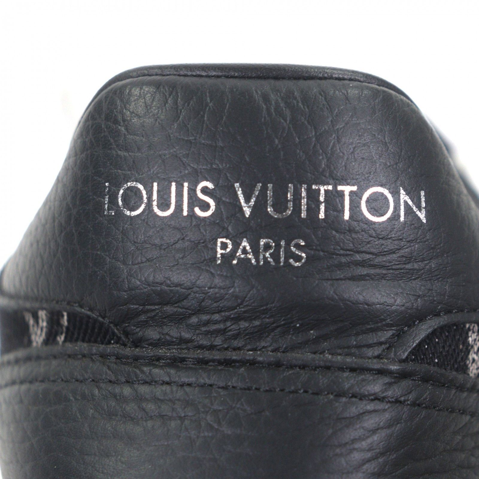 Louis Vuitton Louis Vuitton Louis Vuitton Monogram Denim Low Cut Sneakers Leather Shoes 1ACQL7 DUTY FREE for USA Size ONE SIZE - 8 Thumbnail