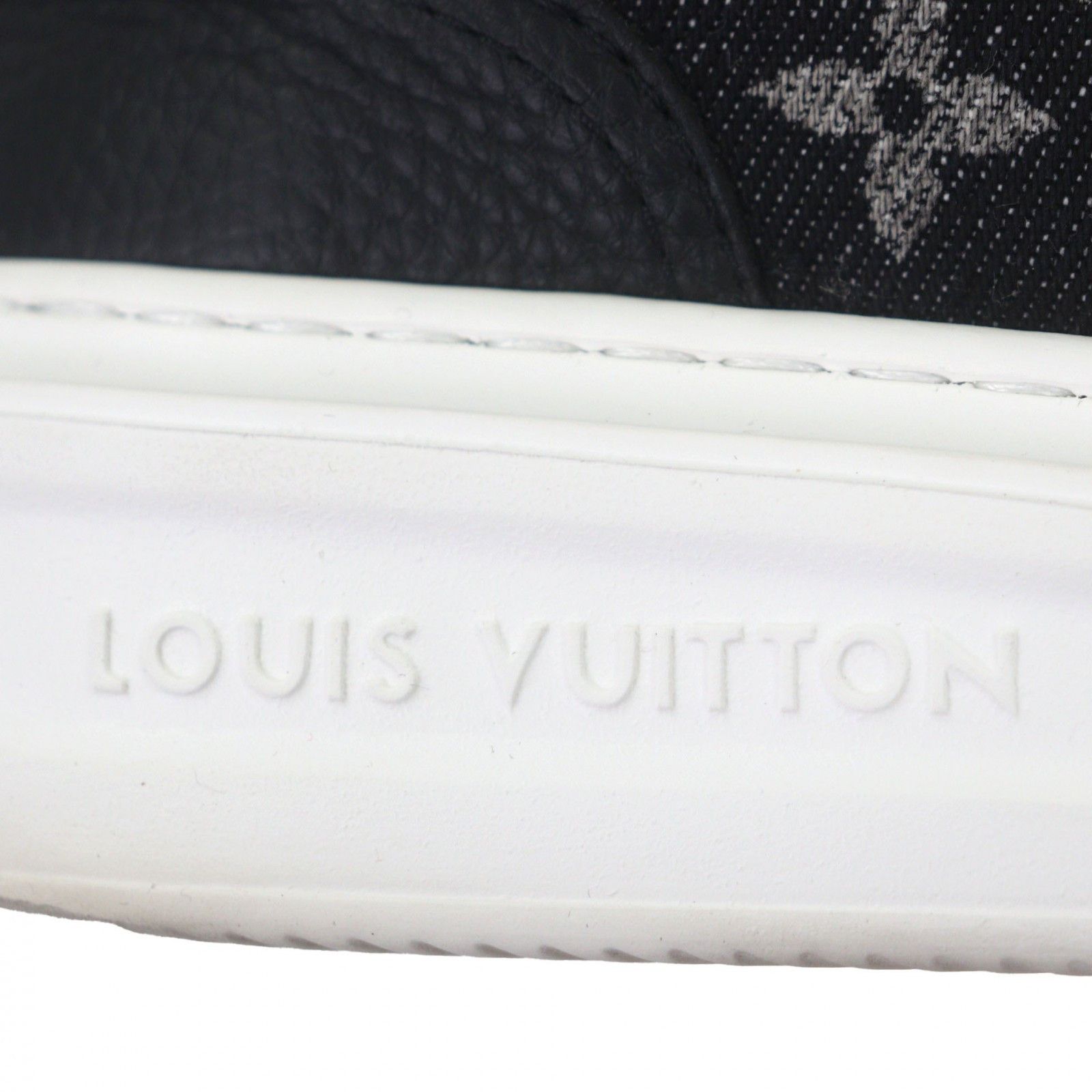Louis Vuitton Louis Vuitton Louis Vuitton Monogram Denim Low Cut Sneakers Leather Shoes 1ACQL7 DUTY FREE for USA Size ONE SIZE - 9 Thumbnail