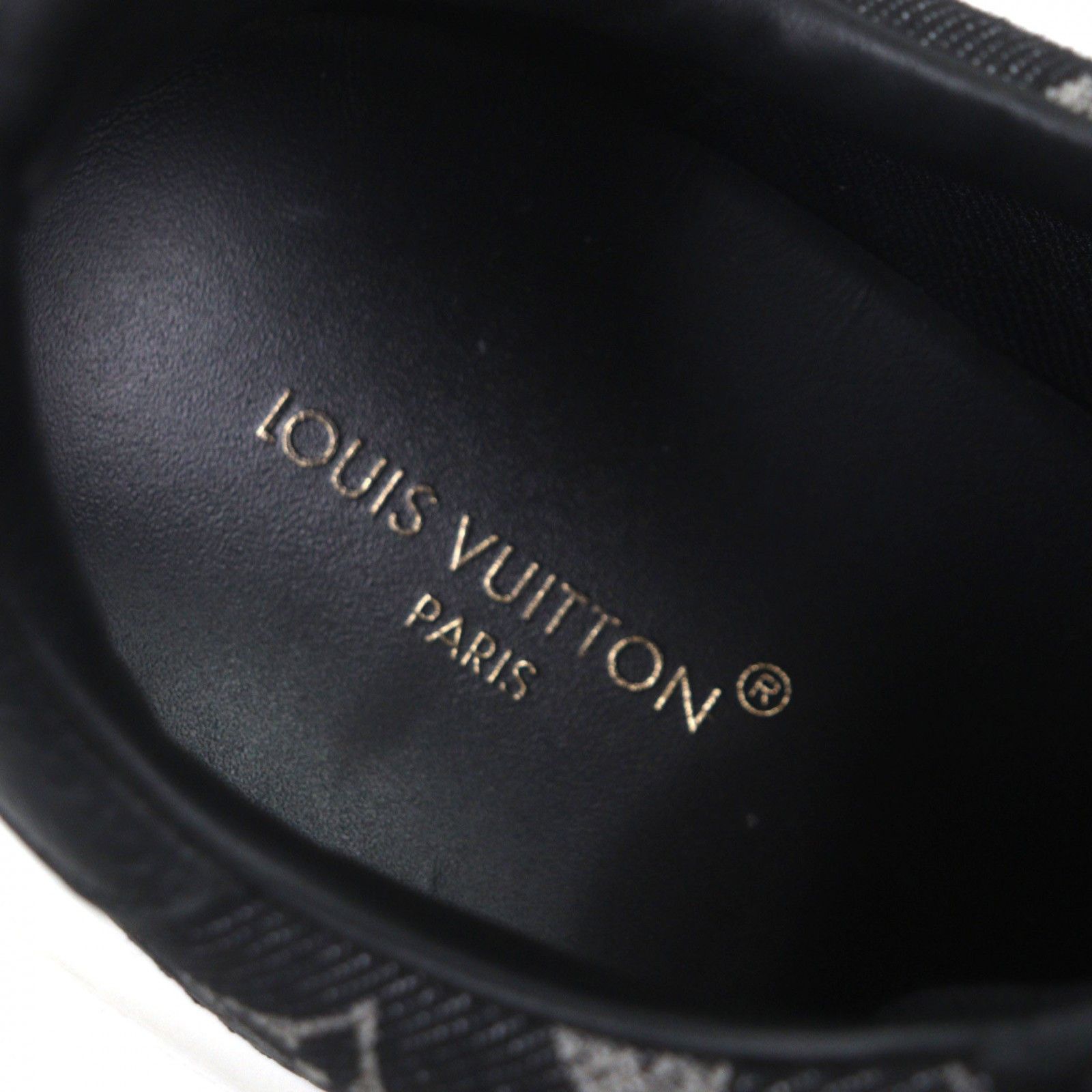 Louis Vuitton Louis Vuitton Louis Vuitton Monogram Denim Low Cut Sneakers Leather Shoes 1ACQL7 DUTY FREE for USA Size ONE SIZE - 10 Thumbnail