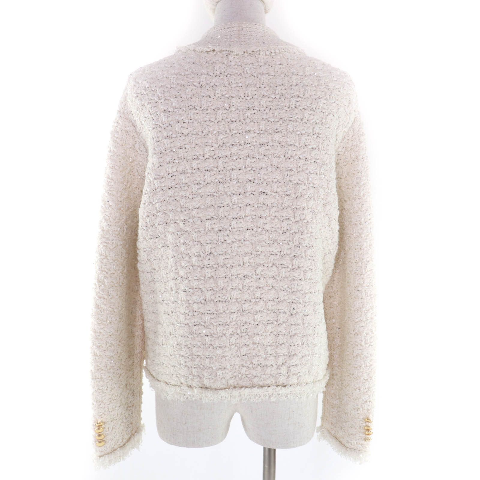 Other Other Drawer Sequin Knit Cotton Jacket Textile Outerwear DUTY FREE for USA Size ONE SIZE - 3 Thumbnail
