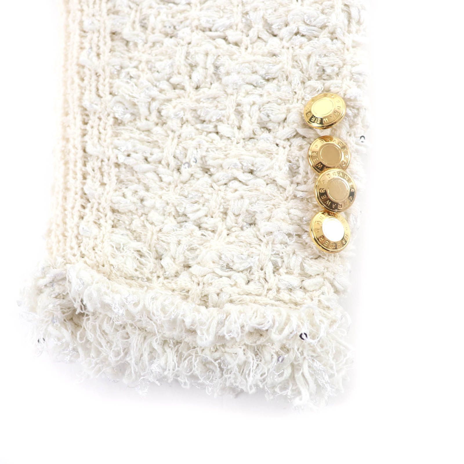Other Other Drawer Sequin Knit Cotton Jacket Textile Outerwear DUTY FREE for USA Size ONE SIZE - 6 Thumbnail