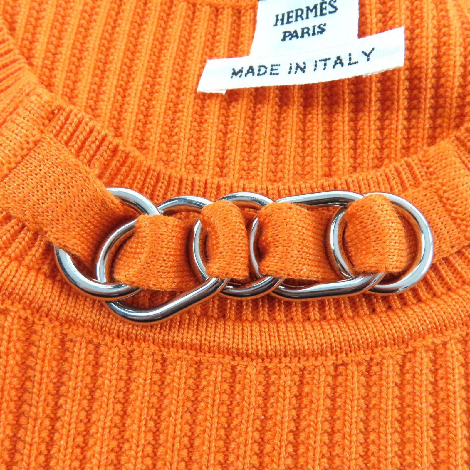 Hermes Hermes Hermes Rayon Silk Knit Top Textile Tops DUTY FREE for USA Size ONE SIZE - 5 Thumbnail