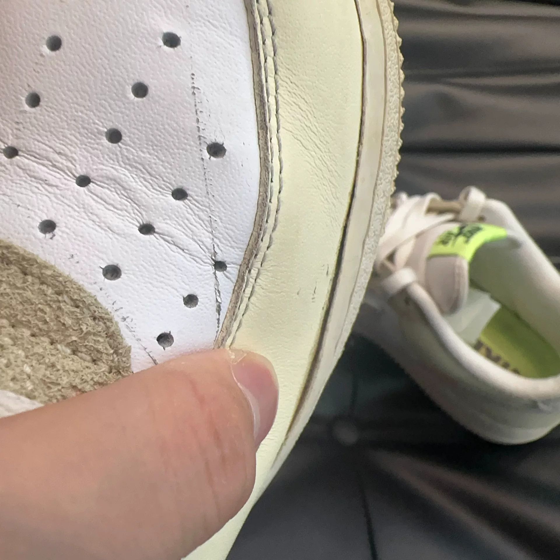 Nike Nike White Lowtop Sneakers 40 Men Size US 7.5 / EU 40-41 - 9 Thumbnail