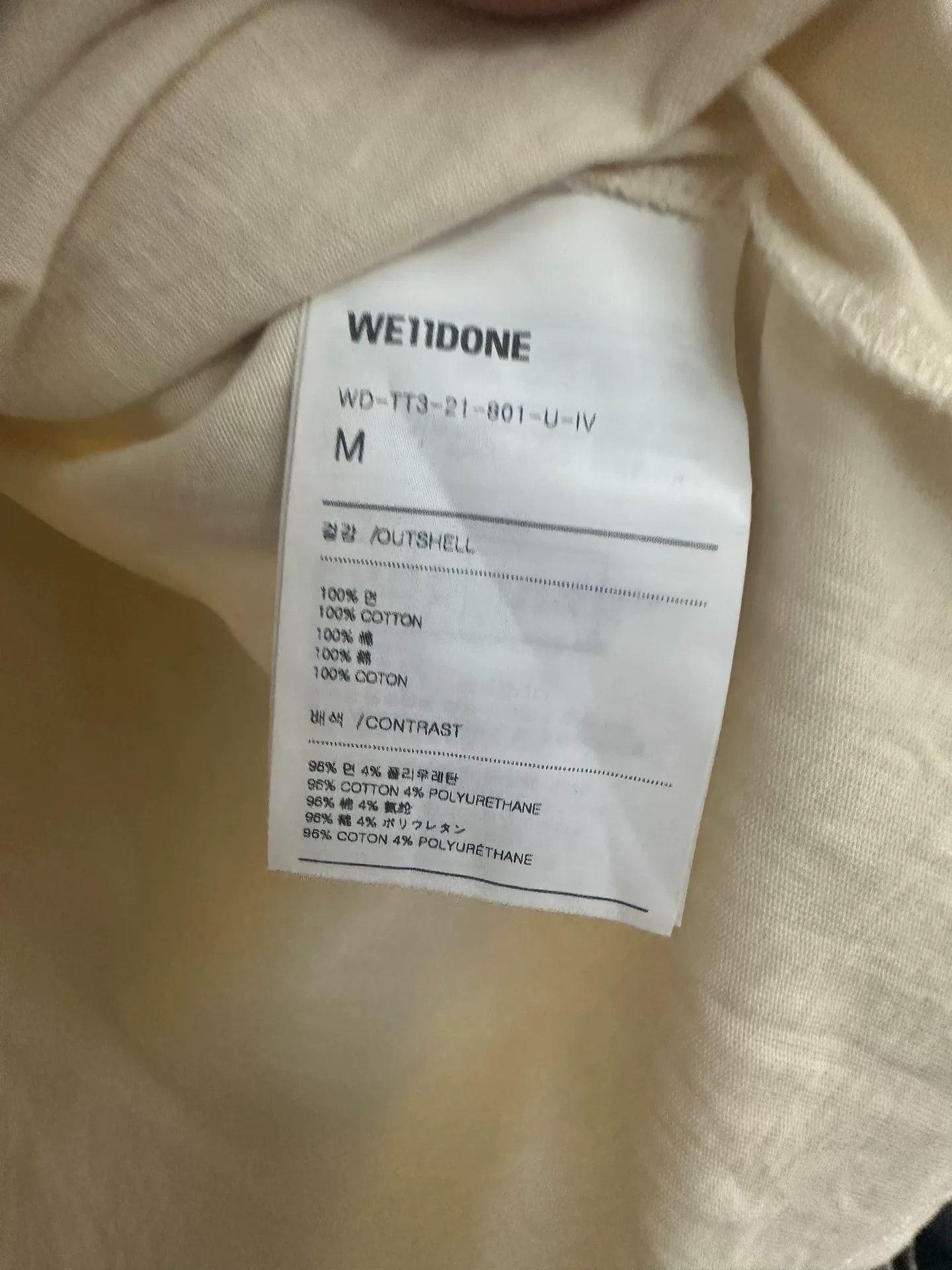 WE11DONE We11done Multi T-Shirt M Women Size M / US 6-8 / IT 42-44 - 3 Thumbnail