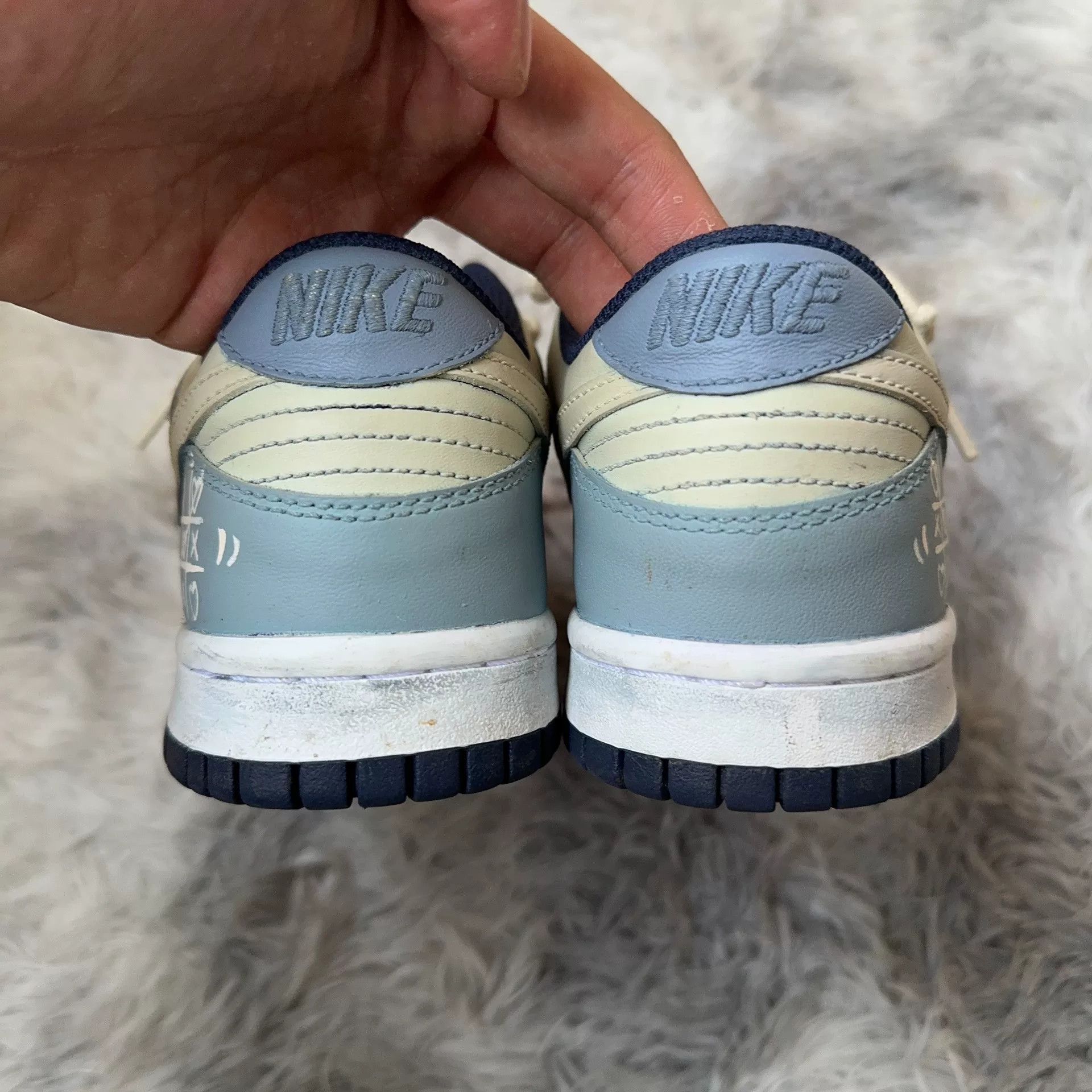 Nike Nike Blue Lowtop Sneakers 38 Men Size US 6 / EU 39 - 3 Thumbnail