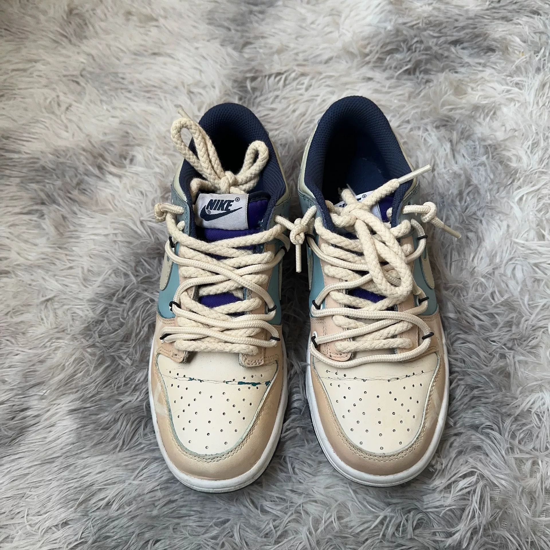 Nike Nike Blue Lowtop Sneakers 38 Men Size US 6 / EU 39 - 2 Thumbnail