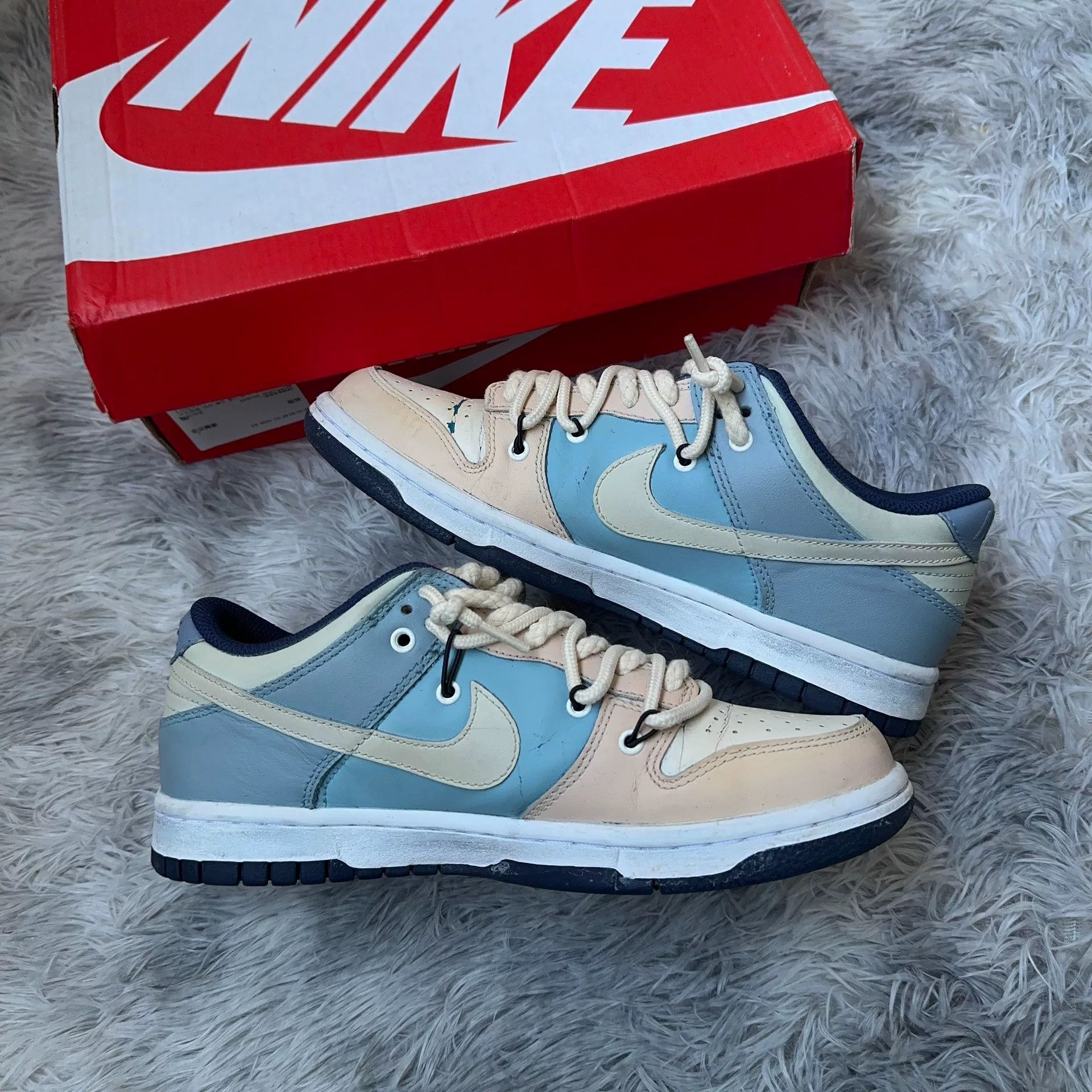 Nike Nike Blue Lowtop Sneakers 38 Men Size US 6 / EU 39 - 5 Thumbnail