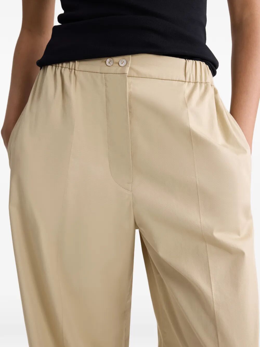 Patou ELASTICATED TROUSERS Size 28" / US 6 / IT 42 - 2 Thumbnail