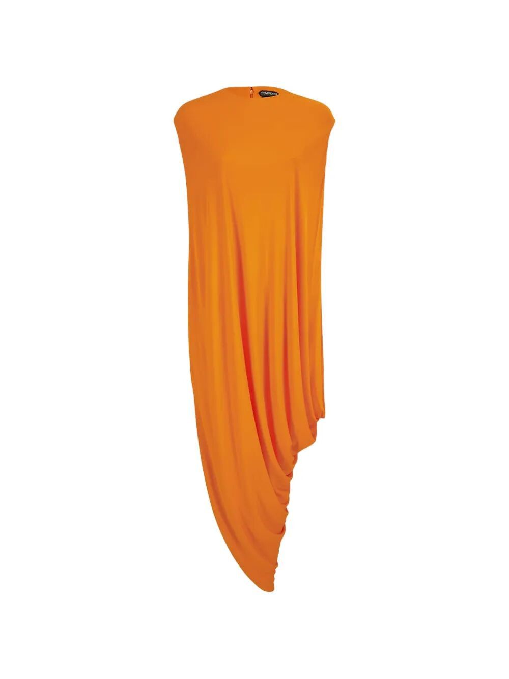 Tom Ford CREPE JERSEY "IMPOSSIBLE" ASYMETRIC TOP Size M / US 6-8 / IT 42-44 - 4 Thumbnail