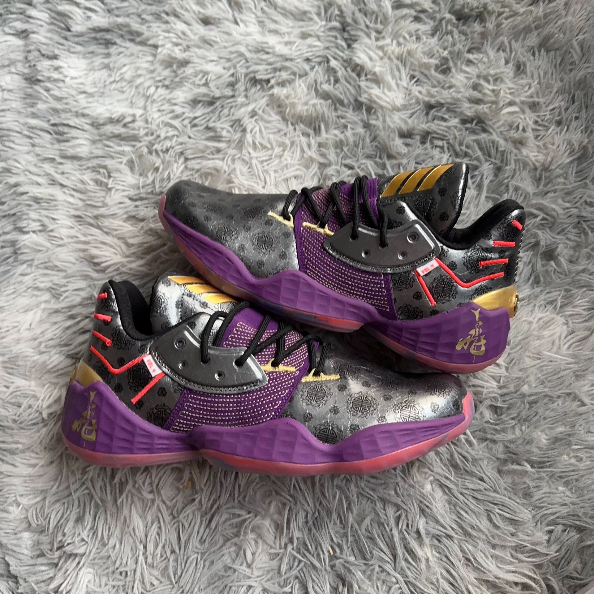 Adidas Adidas Purple Lowtop Sneakers 45 Men Size US 11.5 / EU 44-45 - 5 Thumbnail