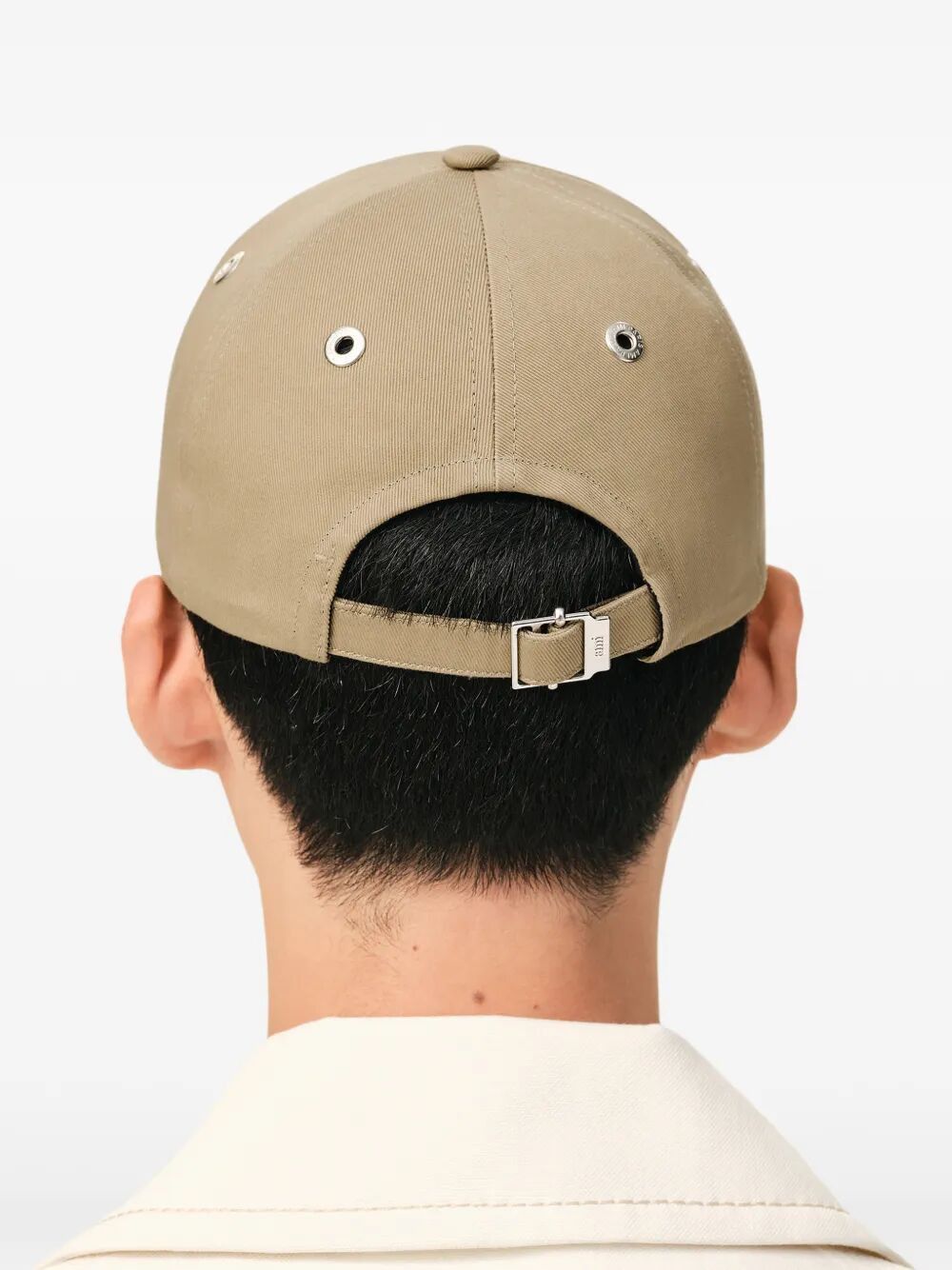 AMI BLACK "AMI DE COEUR" EMBROIDERY CAP Size ONE SIZE - 4 Thumbnail