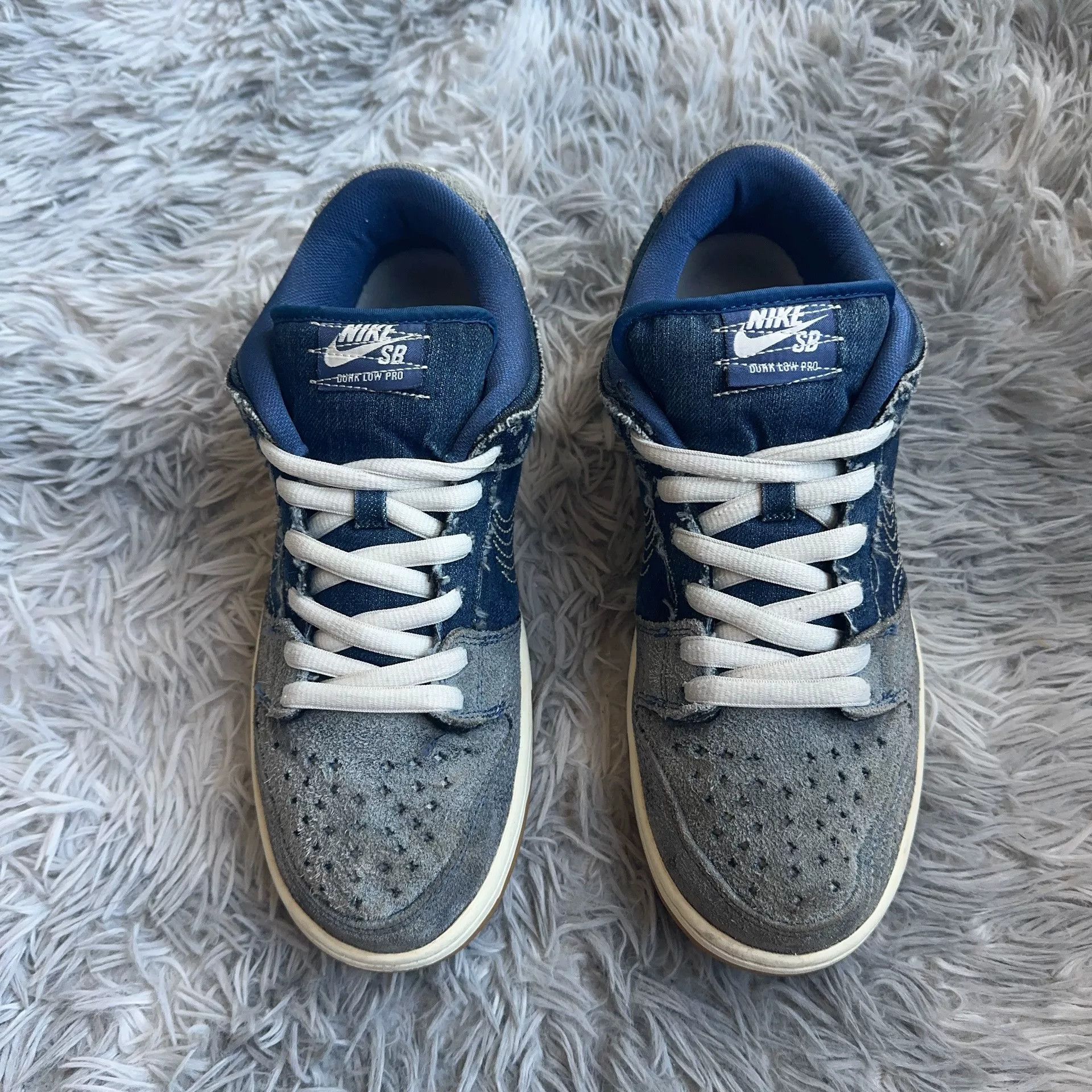 Nike Nike Embroidered Blue Lowtop Sneakers 44 Men Size US 10.5 / EU 43-44 - 2 Thumbnail