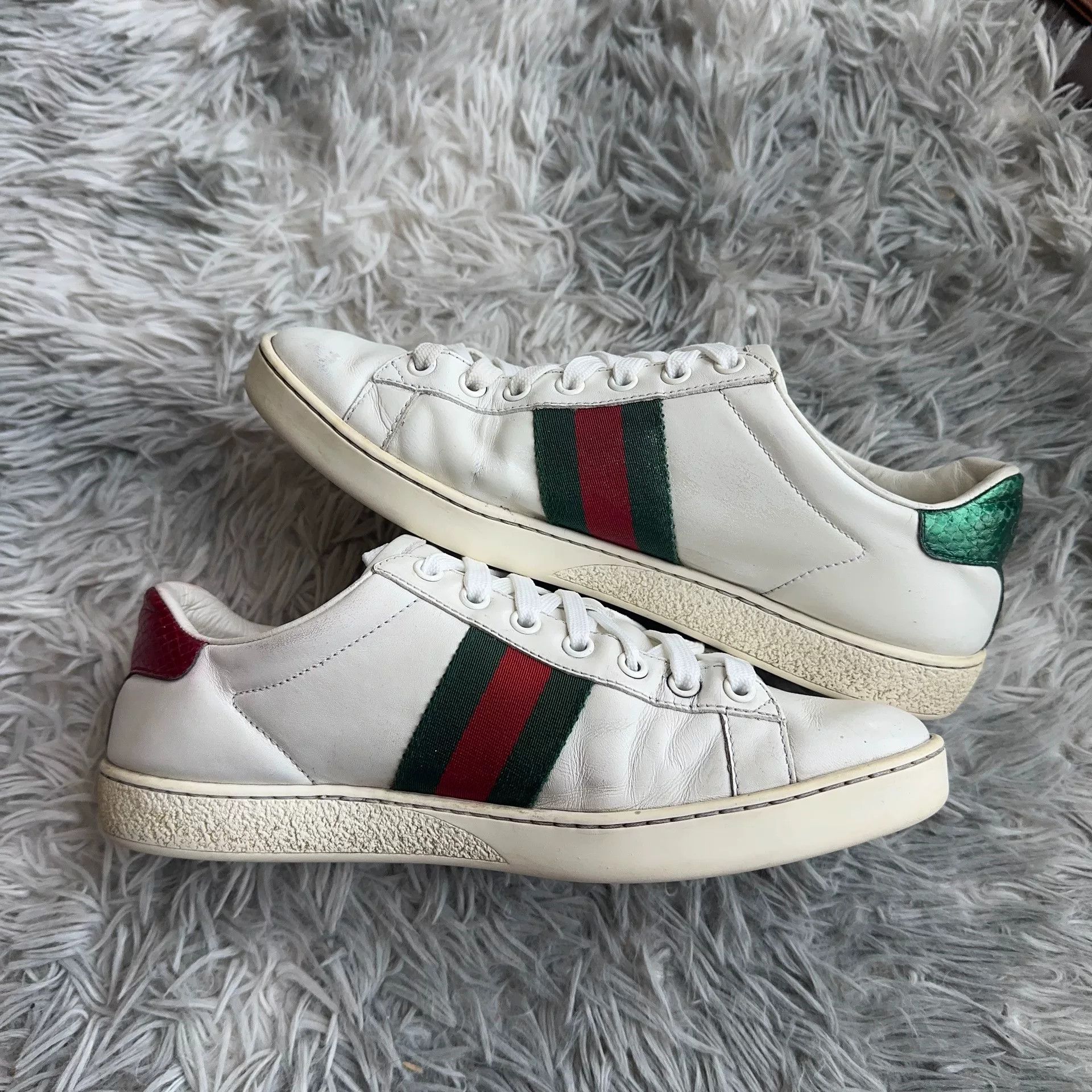 Gucci Gucci Lowtop Sneakers 38 Women Size US 7.5 / IT 37.5 - 6 Thumbnail