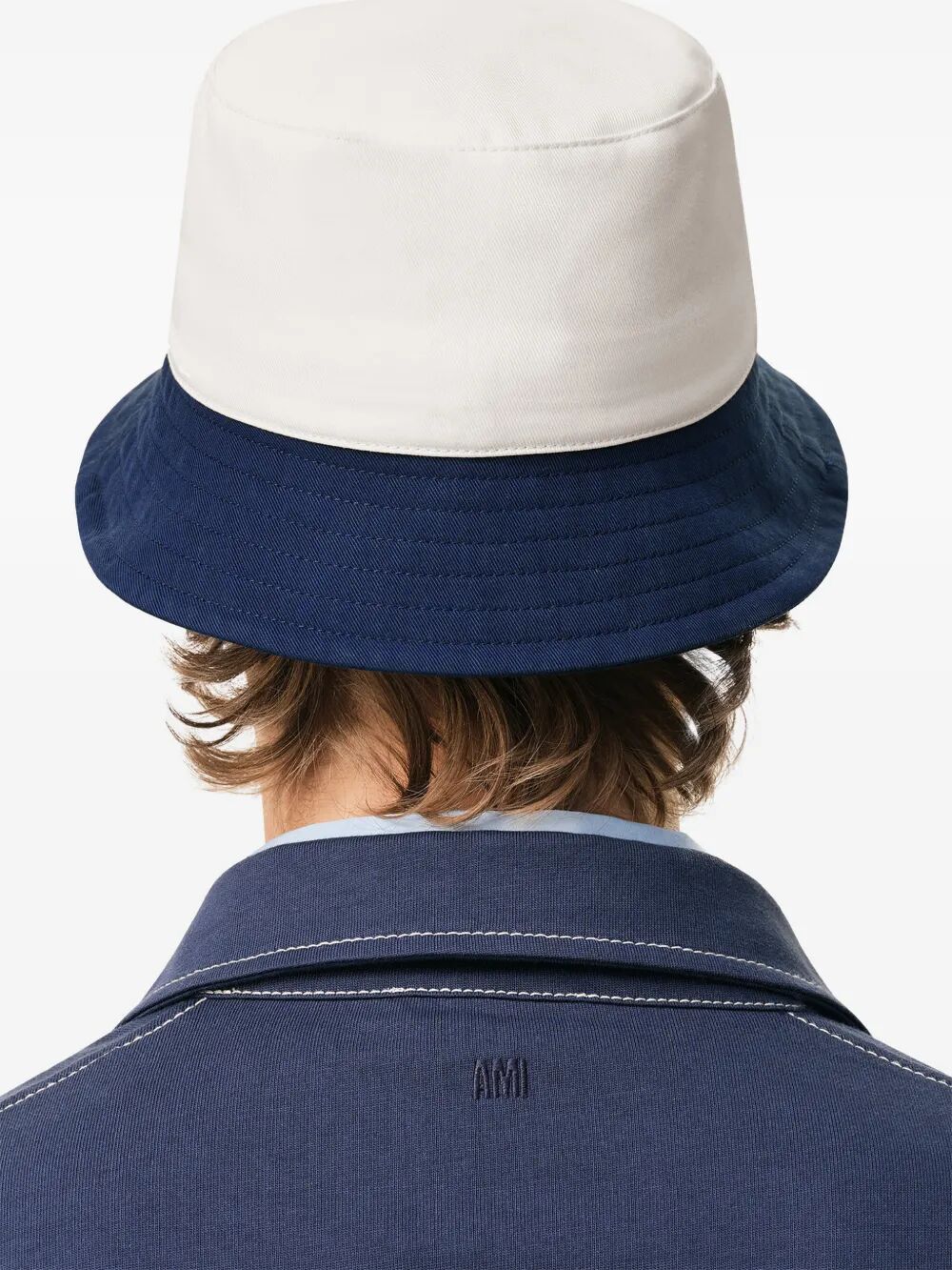 AMI BICOLOR "AMI PARIS" HAT Size ONE SIZE - 5 Thumbnail