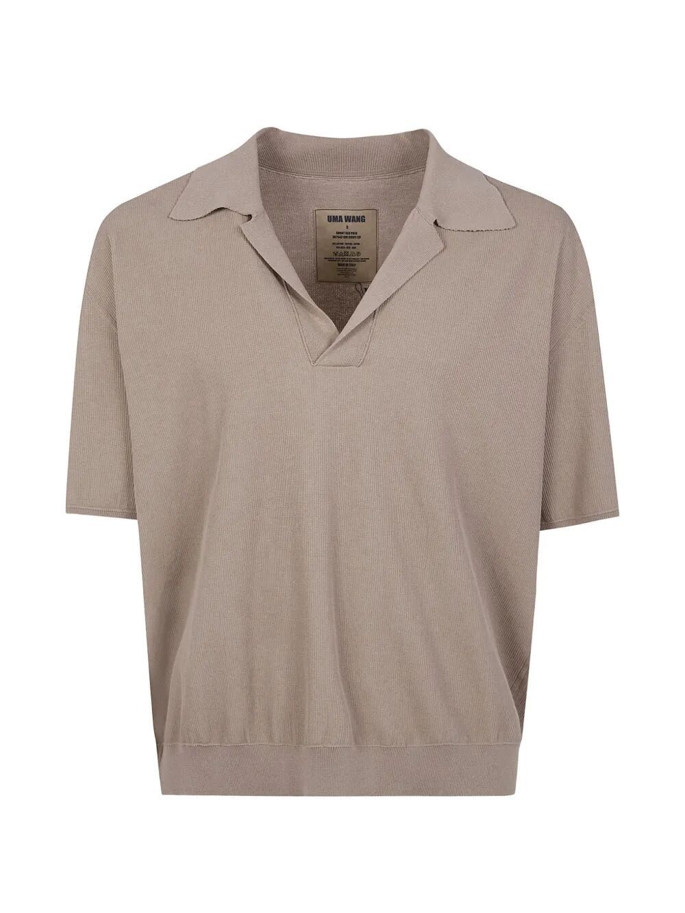 Uma Wang SHORT "RIB CREPE" POLO Size US S / EU 44-46 / 1 - 4 Thumbnail