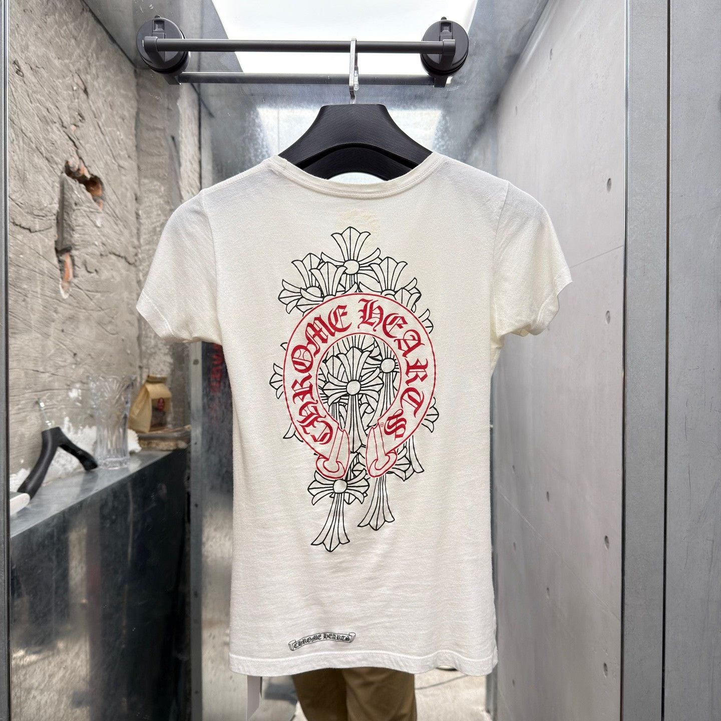 Chrome Hearts Chrome Hearts White T-Shirt S Men Size US S / EU 44-46 / 1 - 2 Thumbnail