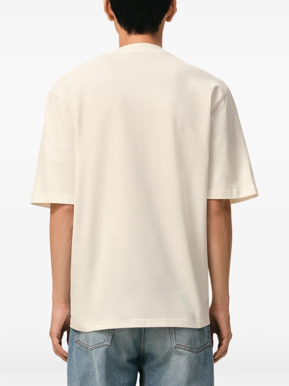 AMI BIG "AMI DE COEUR" EMBOSSED TSHIRT Size S / US 4 / IT 40 - 5 Thumbnail