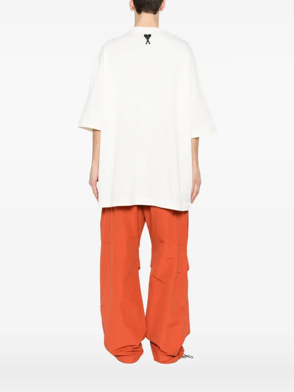 AMI OVERSIZE FIT SHORT SLEEVES TEESHIRT WITH "AMI PARIS" PRINT Size US M / EU 48-50 / 2 - 2 Thumbnail