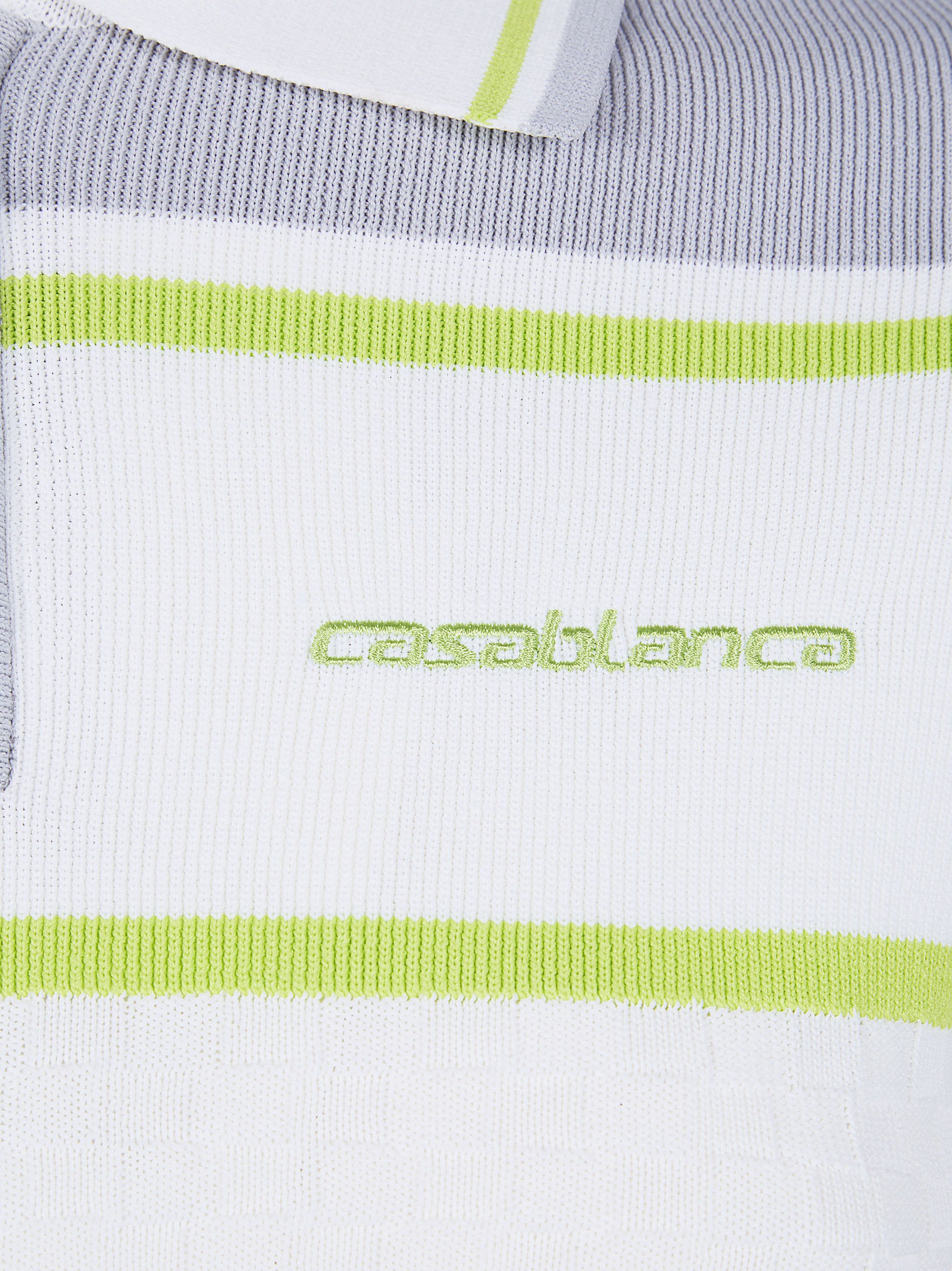 Casablanca "TENNIS POLO" CROPPED SHIRT Size L / US 10 / IT 46 - 6 Thumbnail
