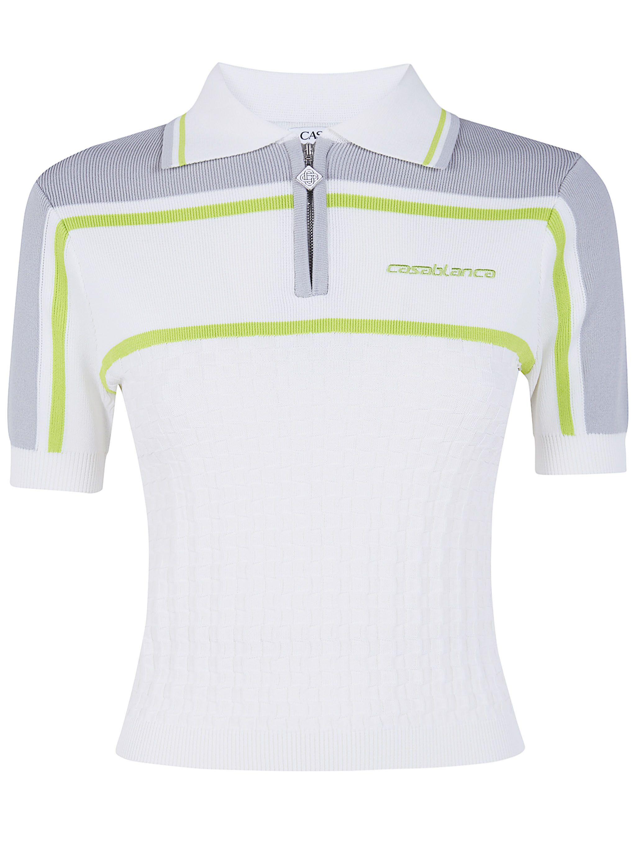 Casablanca "TENNIS POLO" CROPPED SHIRT Size M / US 6-8 / IT 42-44 - 4 Thumbnail