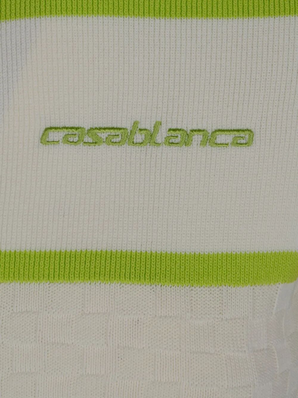 Casablanca "TENNIS POLO" CROPPED SHIRT Size S / US 4 / IT 40 - 2 Thumbnail
