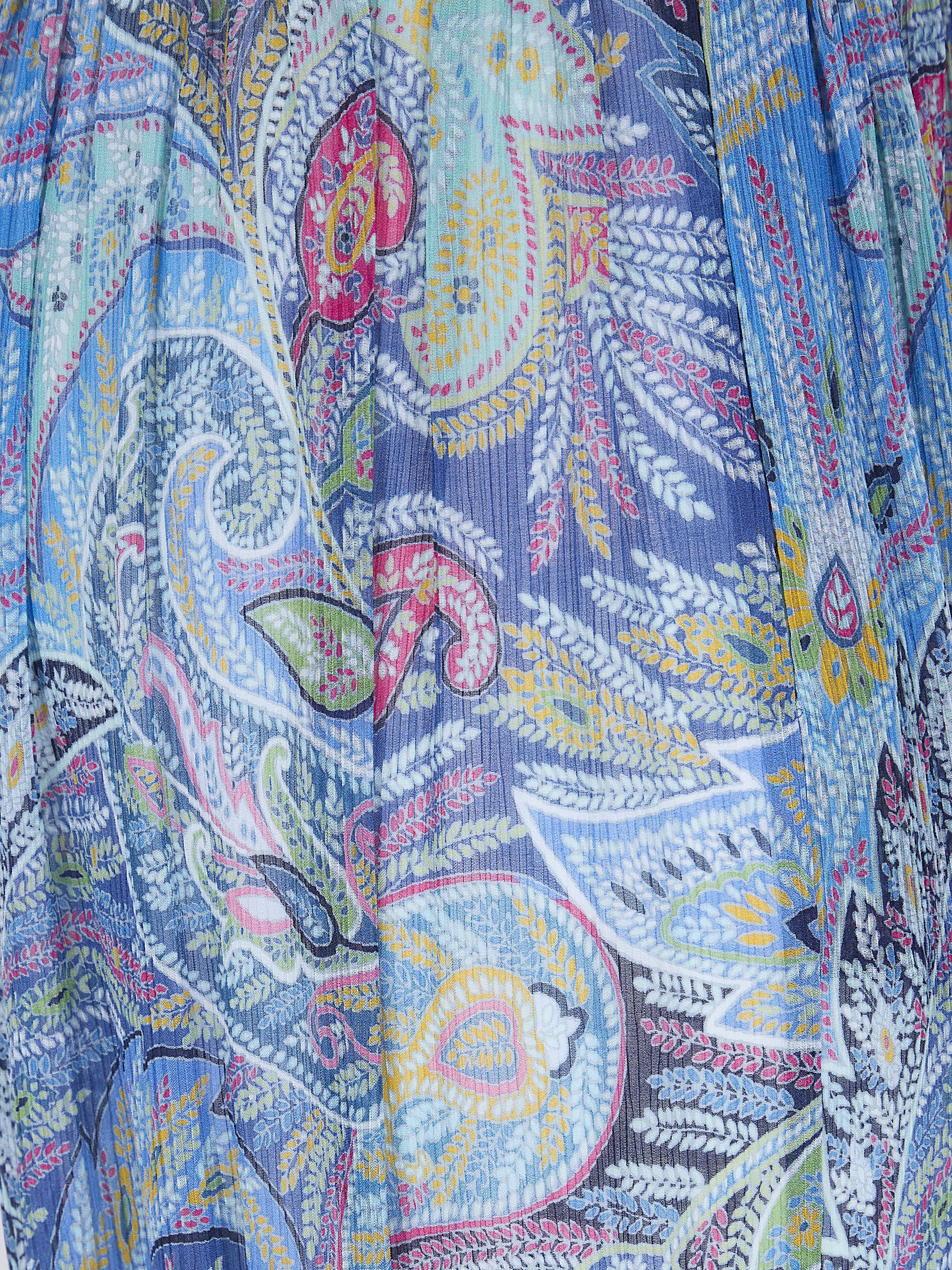 Etro WOMEN`S WIDE TROUSERS WITH TASSELS Size 28" / US 6 / IT 42 - 3 Thumbnail