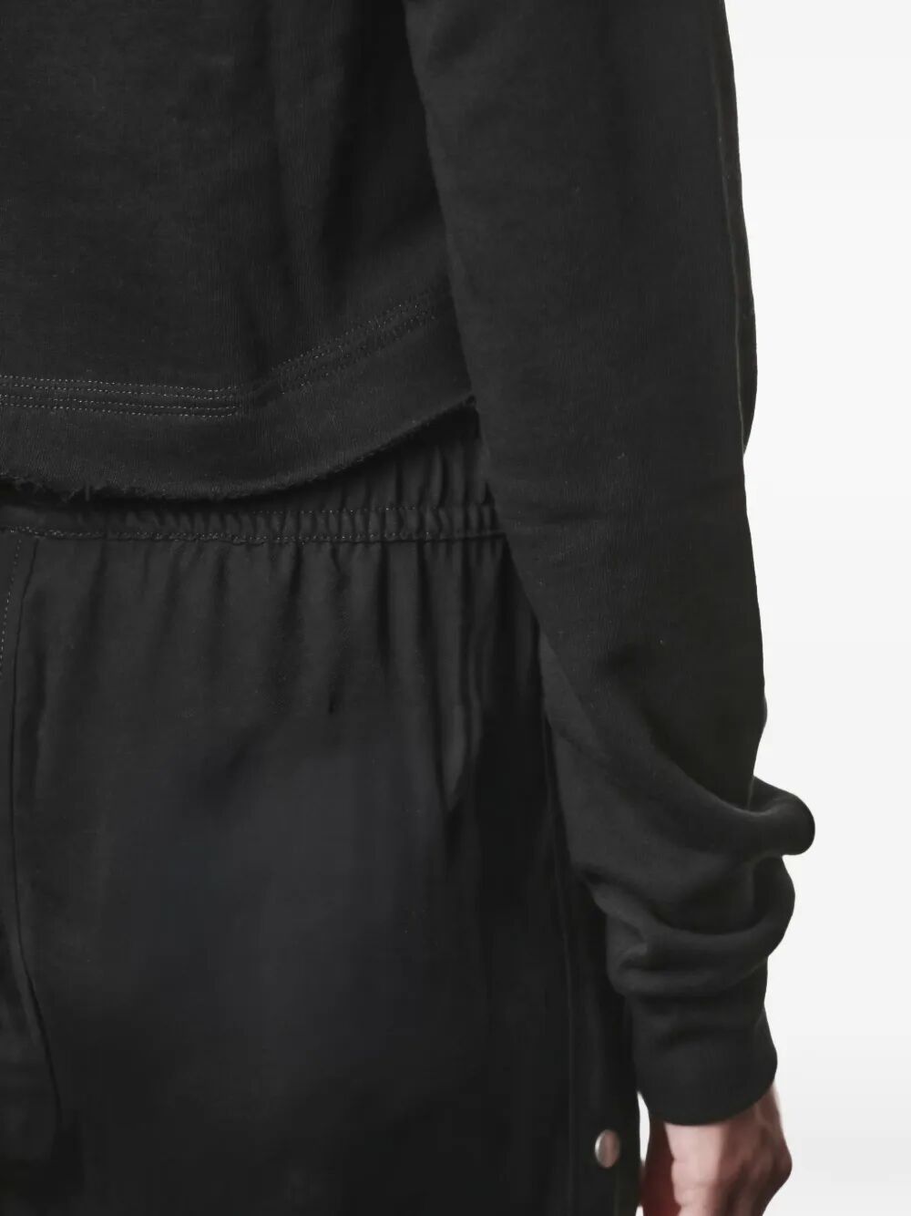 Thom Krom HOODED CROPPED FLEECE Size L / US 10 / IT 46 - 6 Thumbnail