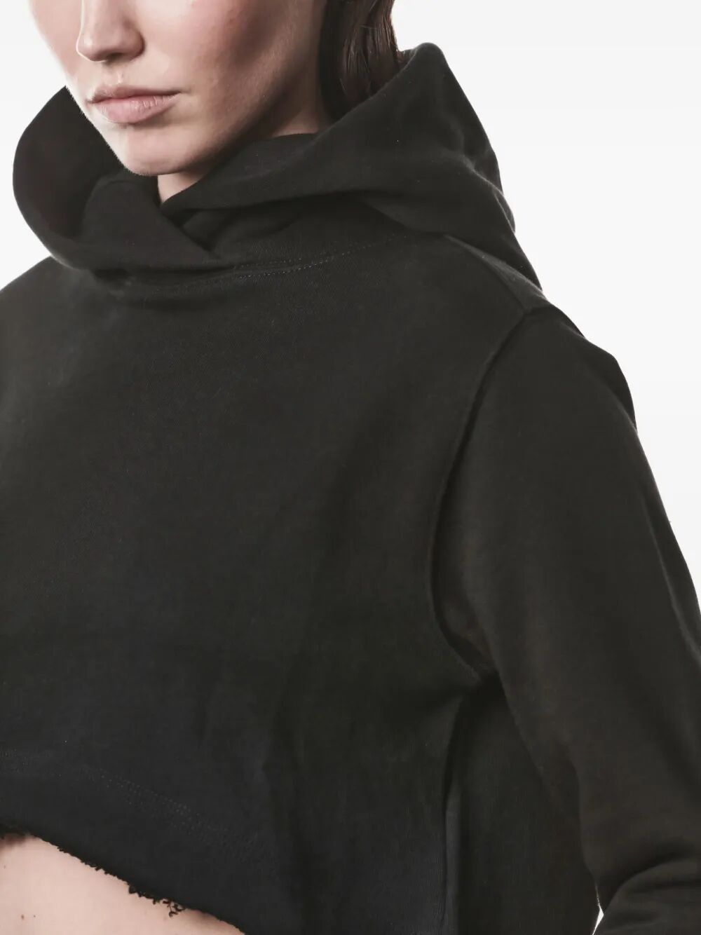 Thom Krom HOODED CROPPED FLEECE Size L / US 10 / IT 46 - 4 Thumbnail
