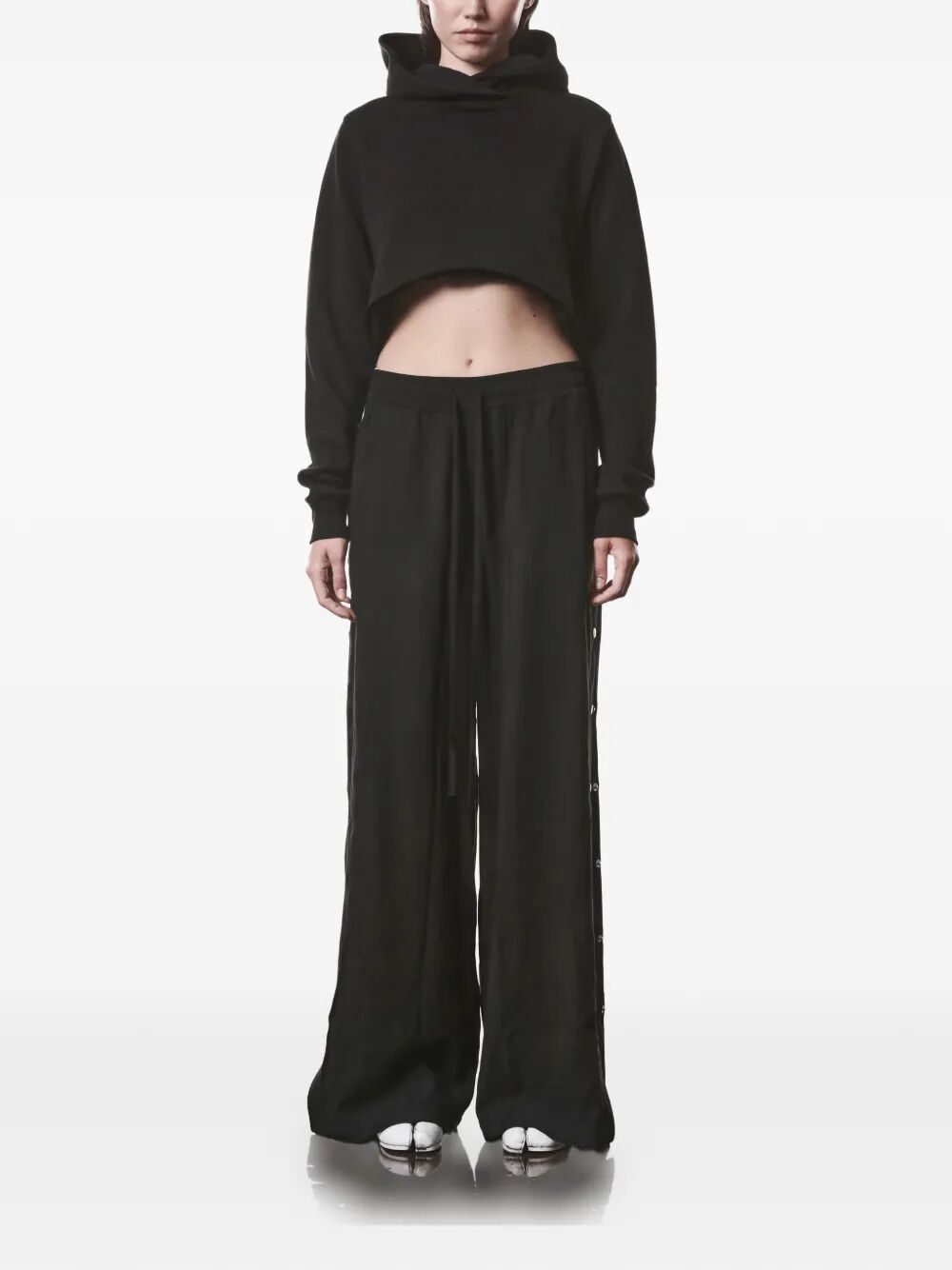 Thom Krom HOODED CROPPED FLEECE Size S / US 4 / IT 40 - 2 Thumbnail
