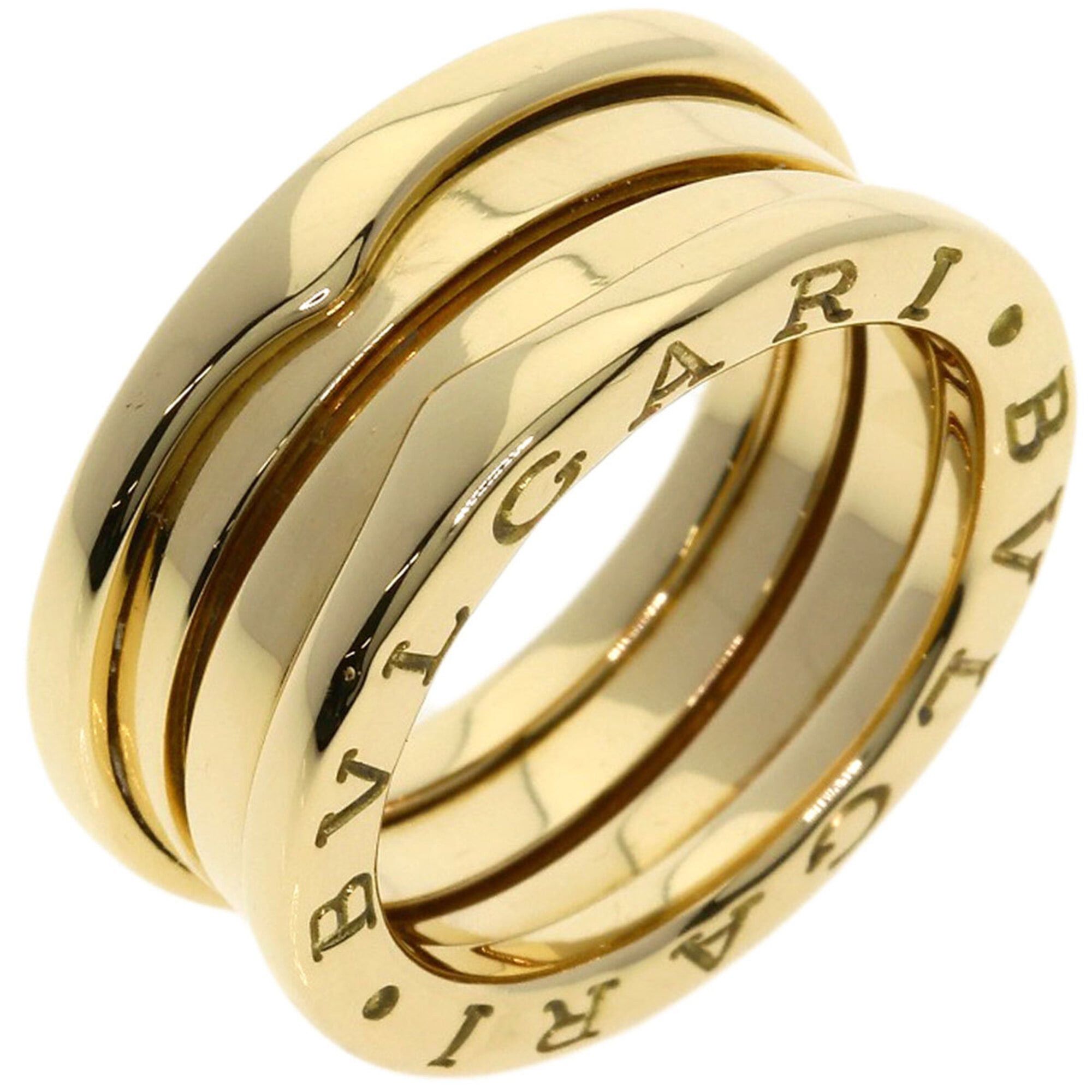 Bvlgari Bvlgari Bulgari B-zero1 2-band ring, size 48, 18K yellow gold, women's ring. Size ONE SIZE - 2 Thumbnail