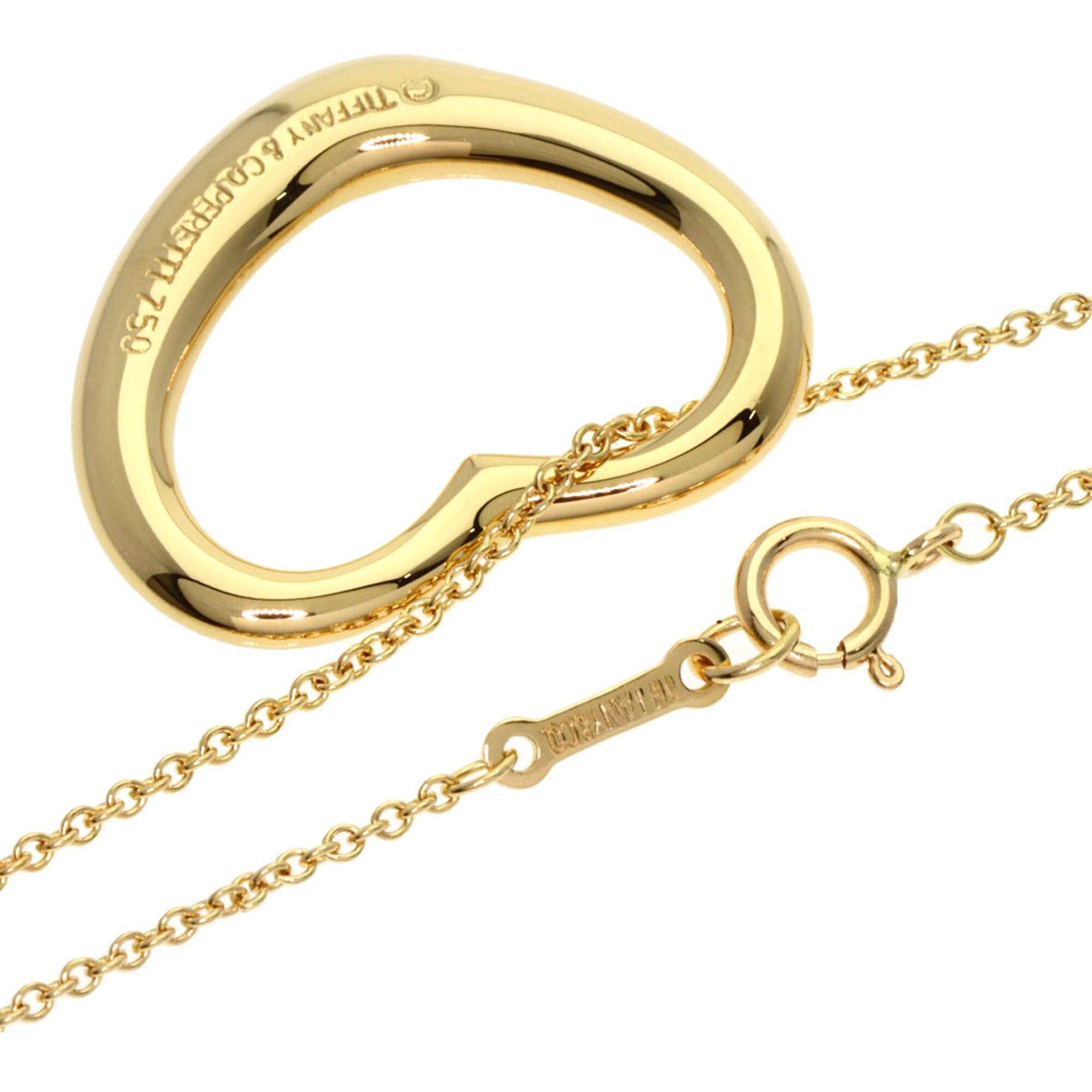 Tiffany & Co. Tiffany & Co. Open Heart Necklace, 18K Yellow Gold, Women's. Size ONE SIZE - 2 Thumbnail