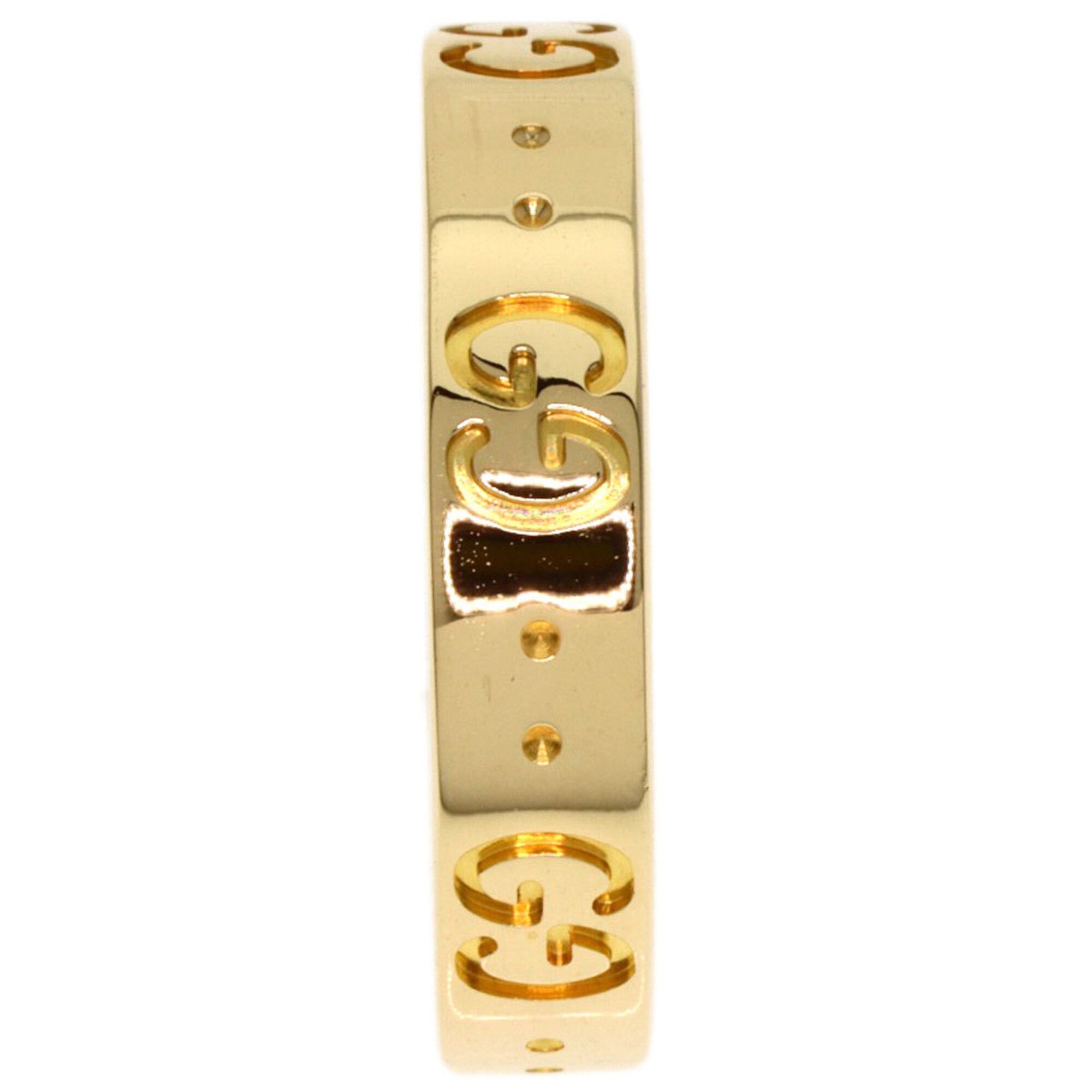 Gucci Gucci Icon #12 Ring, 18K Yellow Gold, Women's GUCCI Size ONE SIZE - 3 Thumbnail