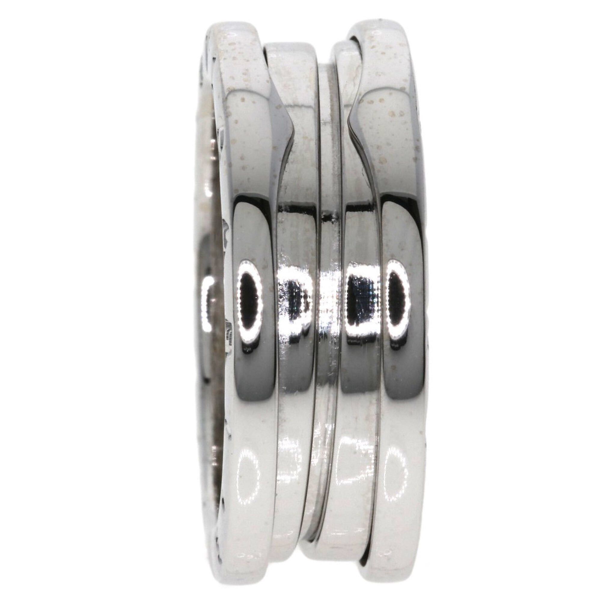 Bvlgari BVLGARI B-zero1 2-band ring #55, 18K white gold, women's. Size ONE SIZE - 3 Thumbnail