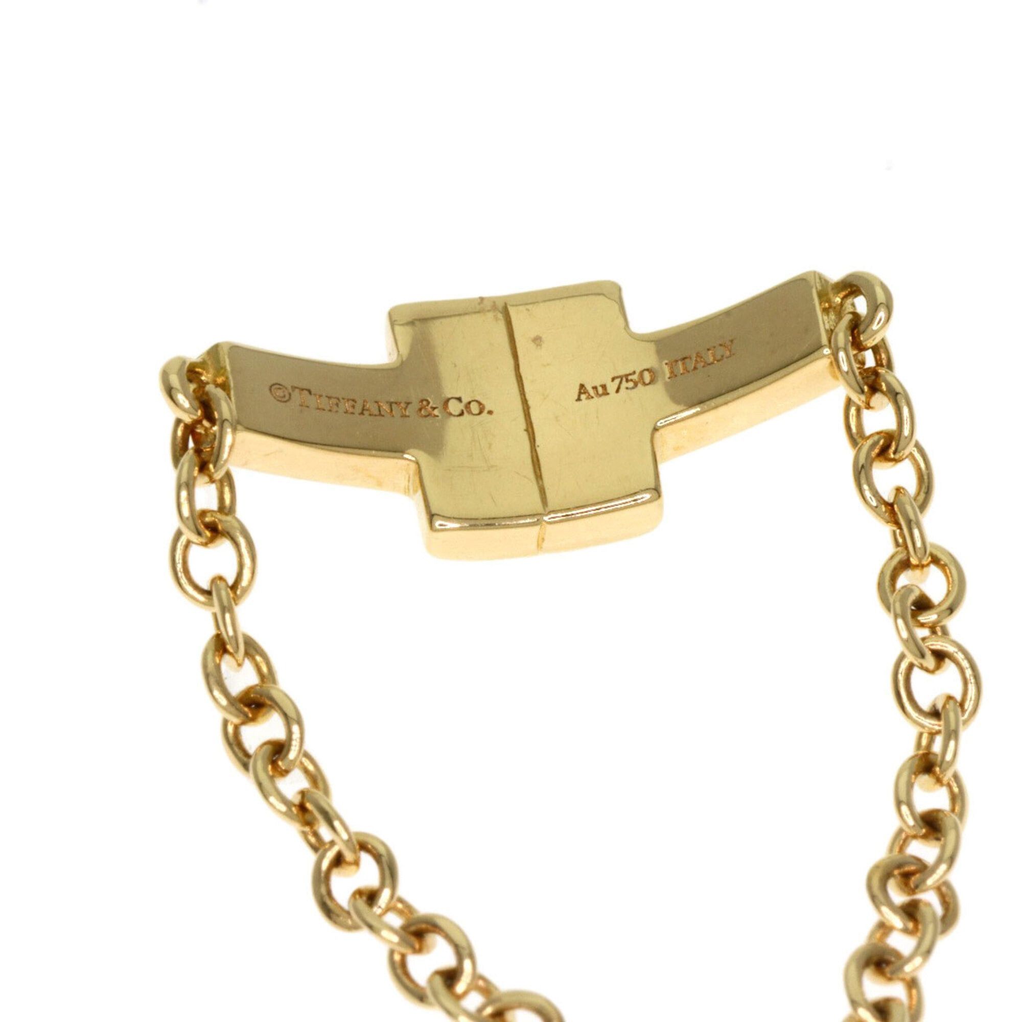 Tiffany & Co. Tiffany & Co. T TWO Chain Diamond Ring, 18K Yellow Gold, Women's. Size ONE SIZE - 6 Thumbnail