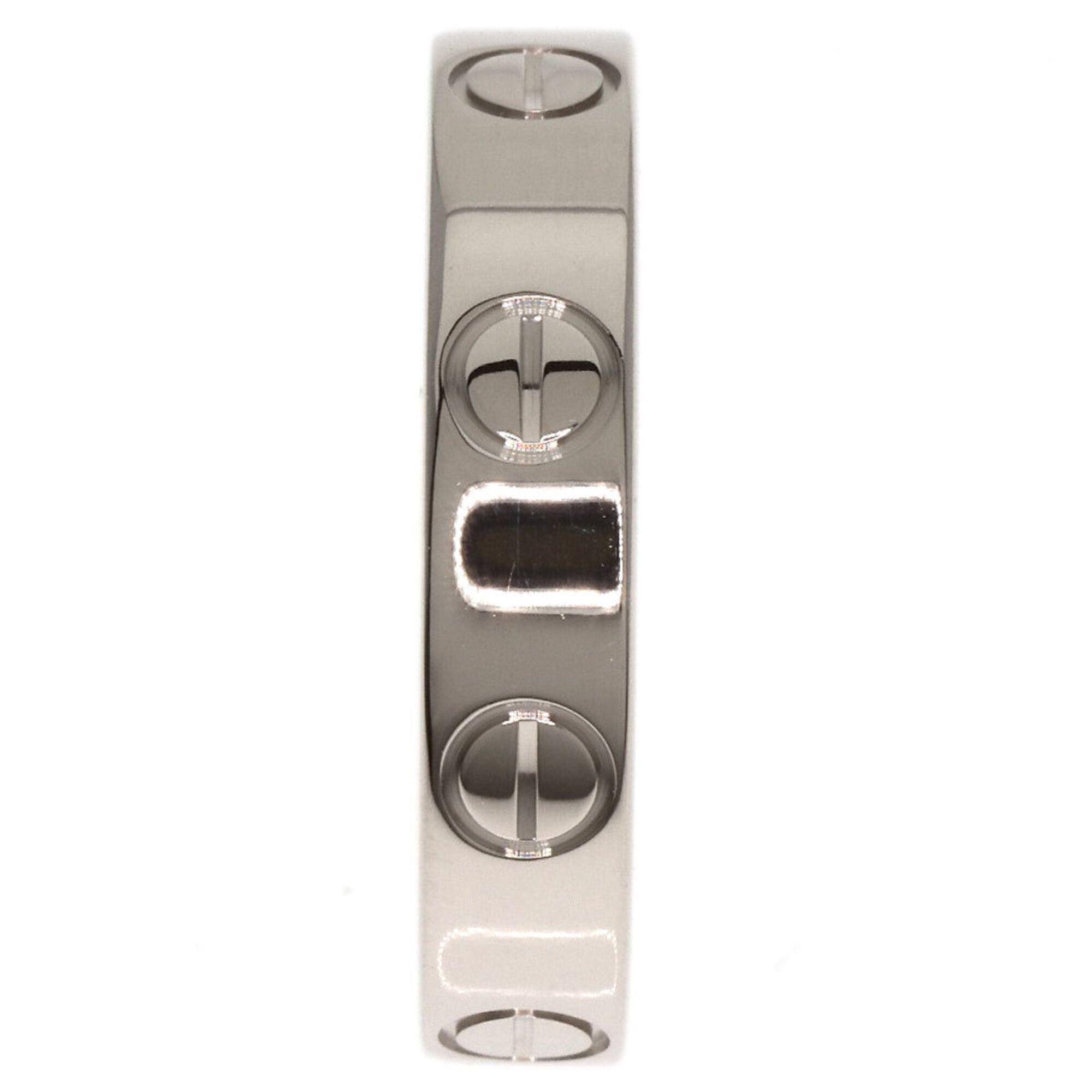 Cartier Cartier Mini Love Ring #47, 18K White Gold, Women's Ring, CARTIER Size ONE SIZE - 3 Thumbnail