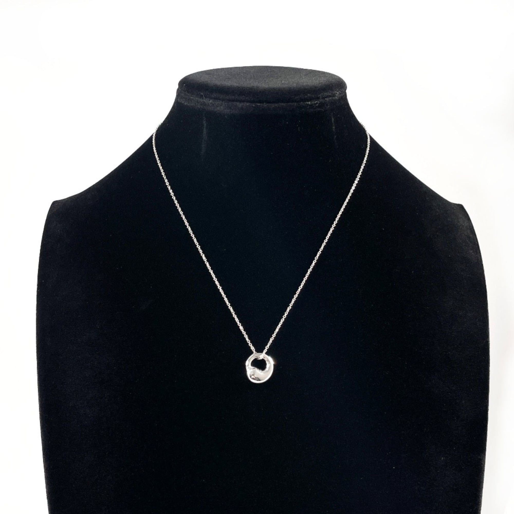 Tiffany & Co. TIFFANY&Co. Tiffany Eternal Circle Elsa Peretti Necklace, Sterling Silver 925, Women's Size ONE SIZE - 7 Thumbnail