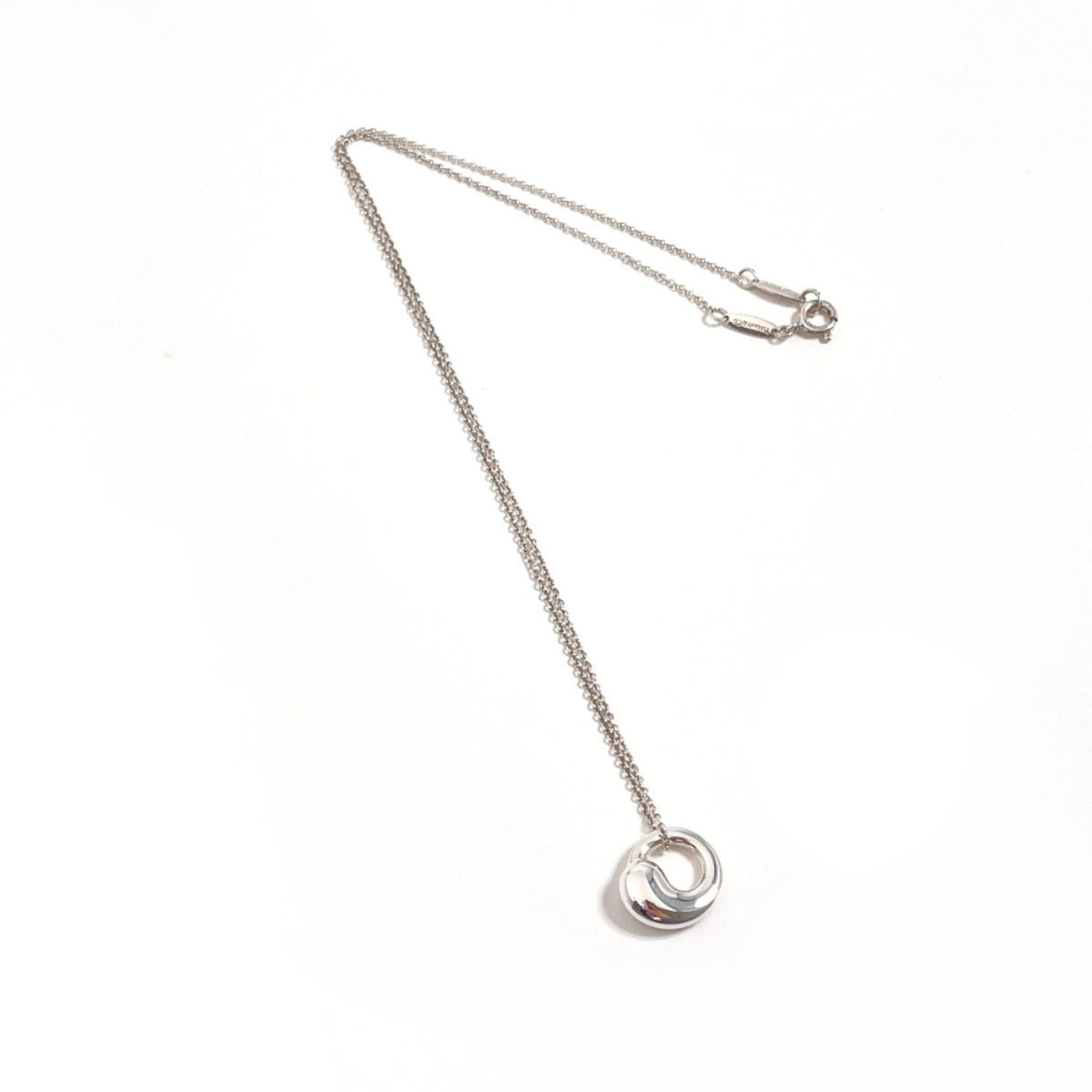 Tiffany & Co. TIFFANY&Co. Tiffany Eternal Circle Elsa Peretti Necklace, Sterling Silver 925, Women's Size ONE SIZE - 3 Thumbnail