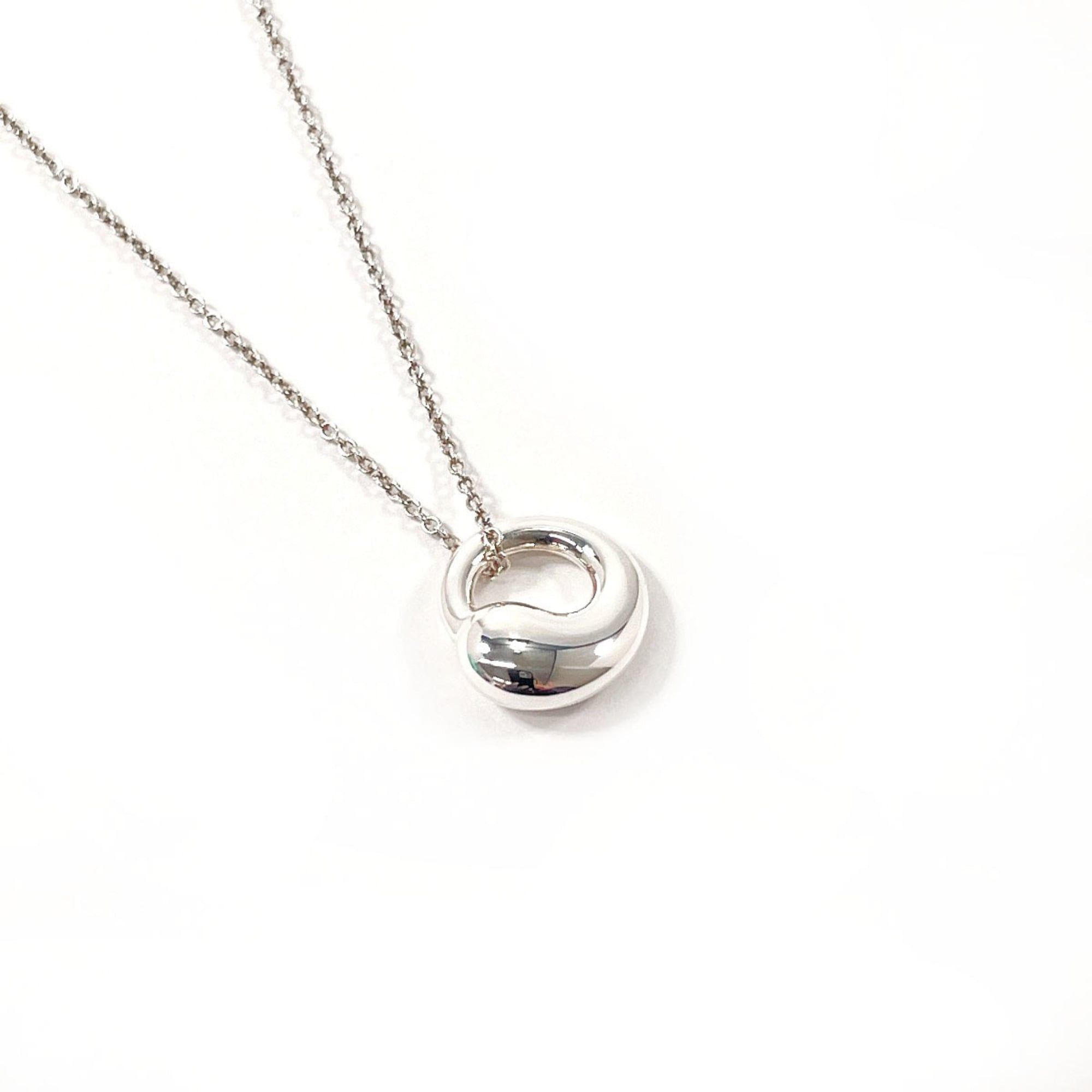 Tiffany & Co. TIFFANY&Co. Tiffany Eternal Circle Elsa Peretti Necklace, Sterling Silver 925, Women's Size ONE SIZE - 2 Thumbnail