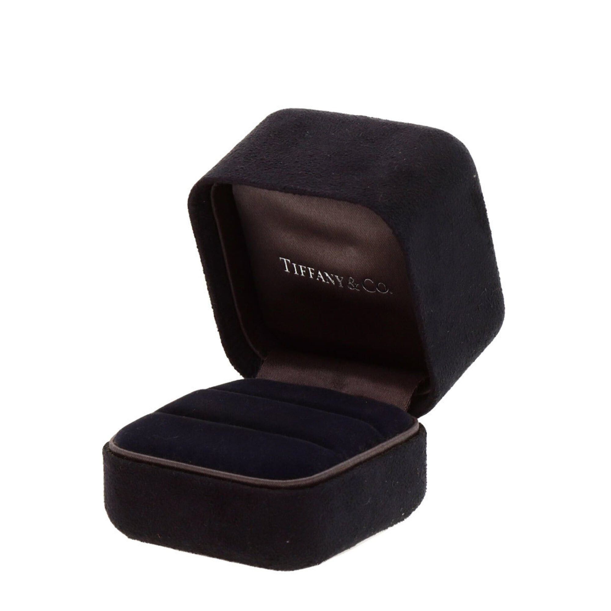 Tiffany & Co. Tiffany & Co. Stacking Band Ring, 1P Diamond, 18K Pink Gold, Women's Ring. Size ONE SIZE - 8 Thumbnail
