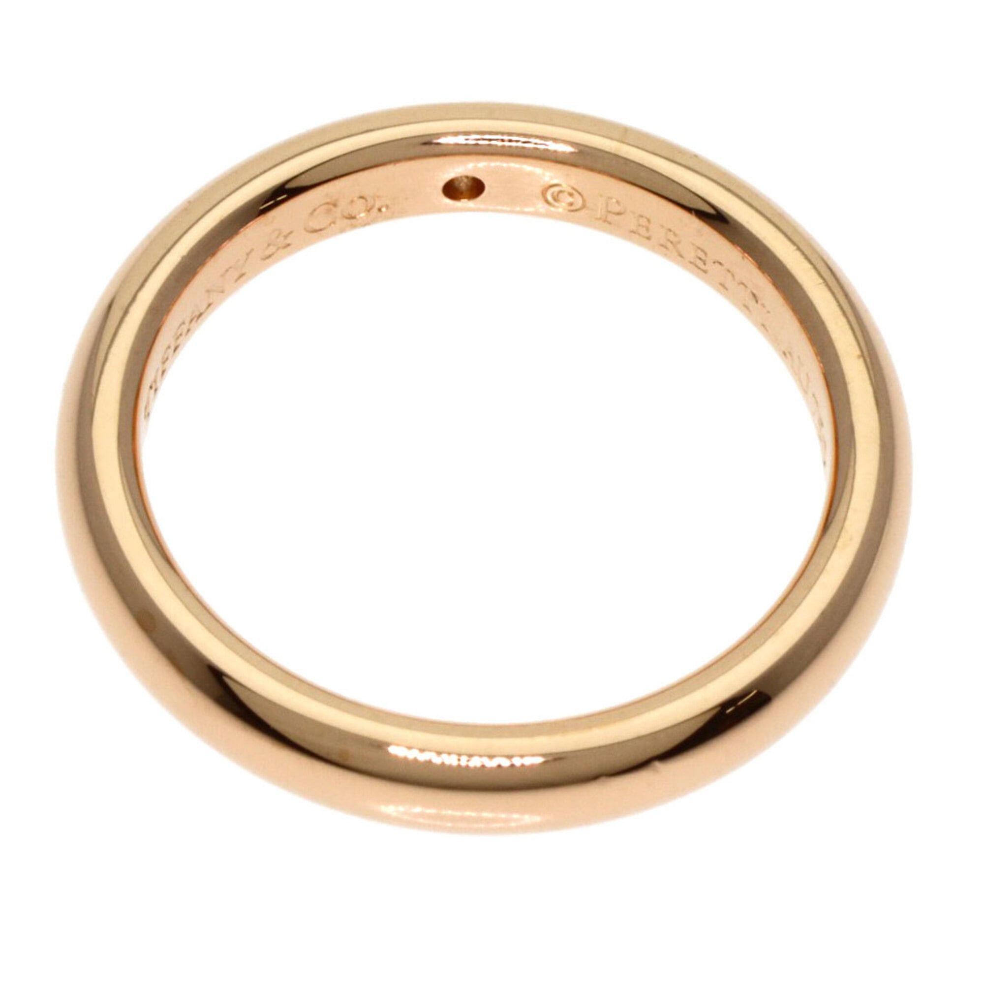 Tiffany & Co. Tiffany & Co. Stacking Band Ring, 1P Diamond, 18K Pink Gold, Women's Ring. Size ONE SIZE - 4 Thumbnail