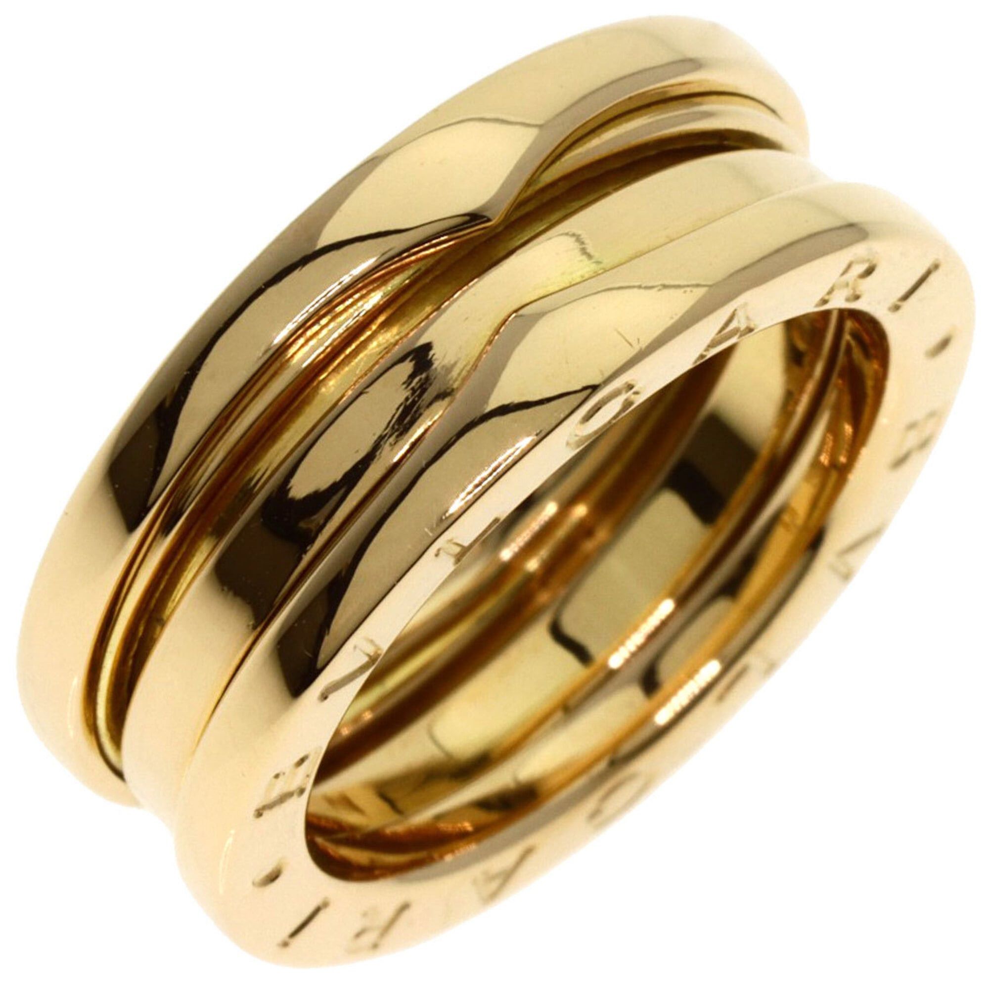Bvlgari Bulgari B-zero1 2-band ring #50, 18K yellow gold, women's BVLGARI Size ONE SIZE - 2 Thumbnail