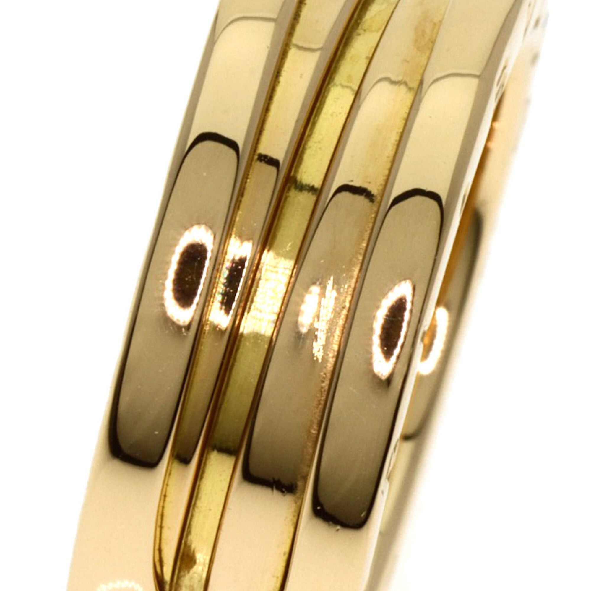 Bvlgari Bulgari B-zero1 2-band ring #50, 18K yellow gold, women's BVLGARI Size ONE SIZE - 6 Thumbnail