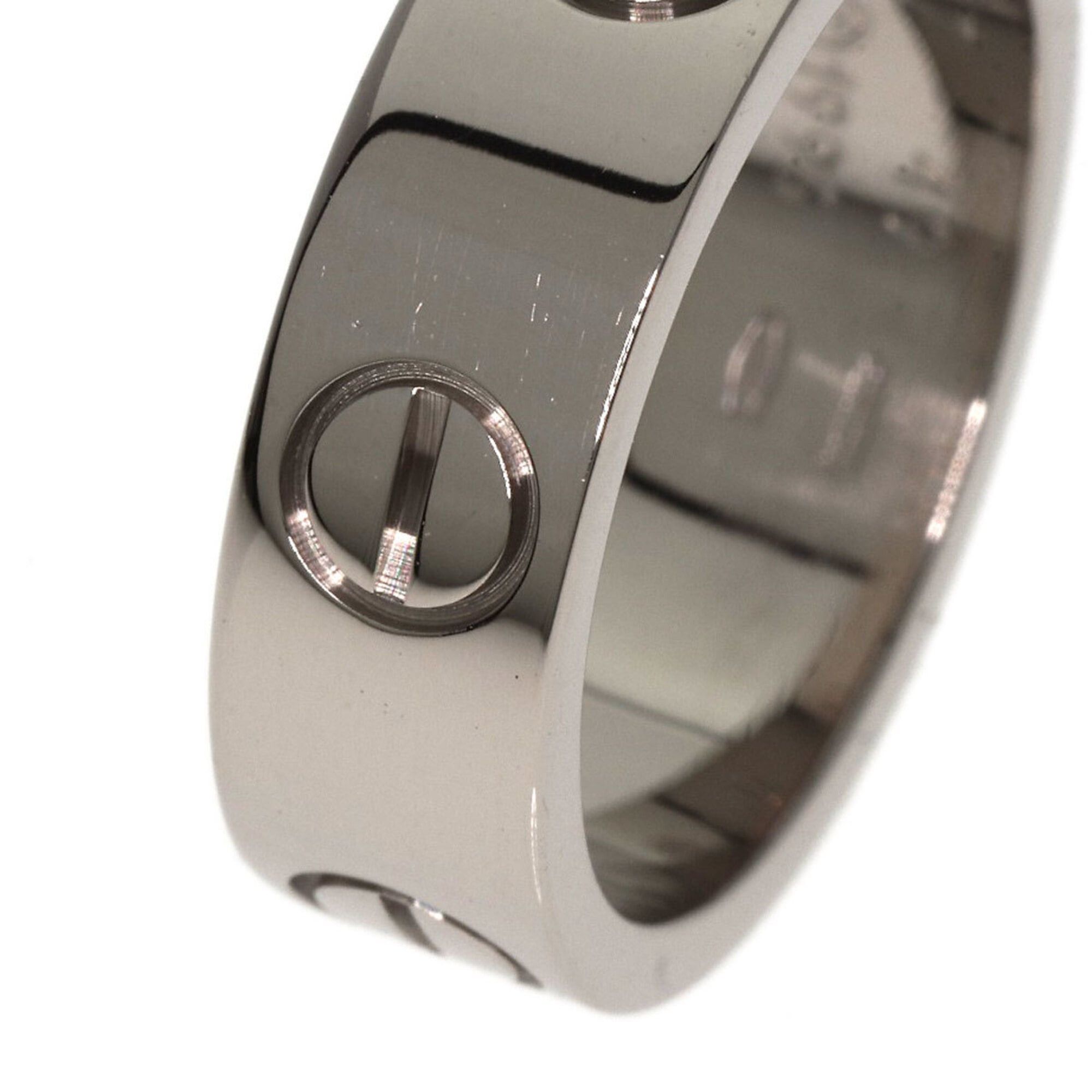 Cartier Cartier Love Ring #49, 18K White Gold, Women's Ring, CARTIER Size ONE SIZE - 8 Thumbnail