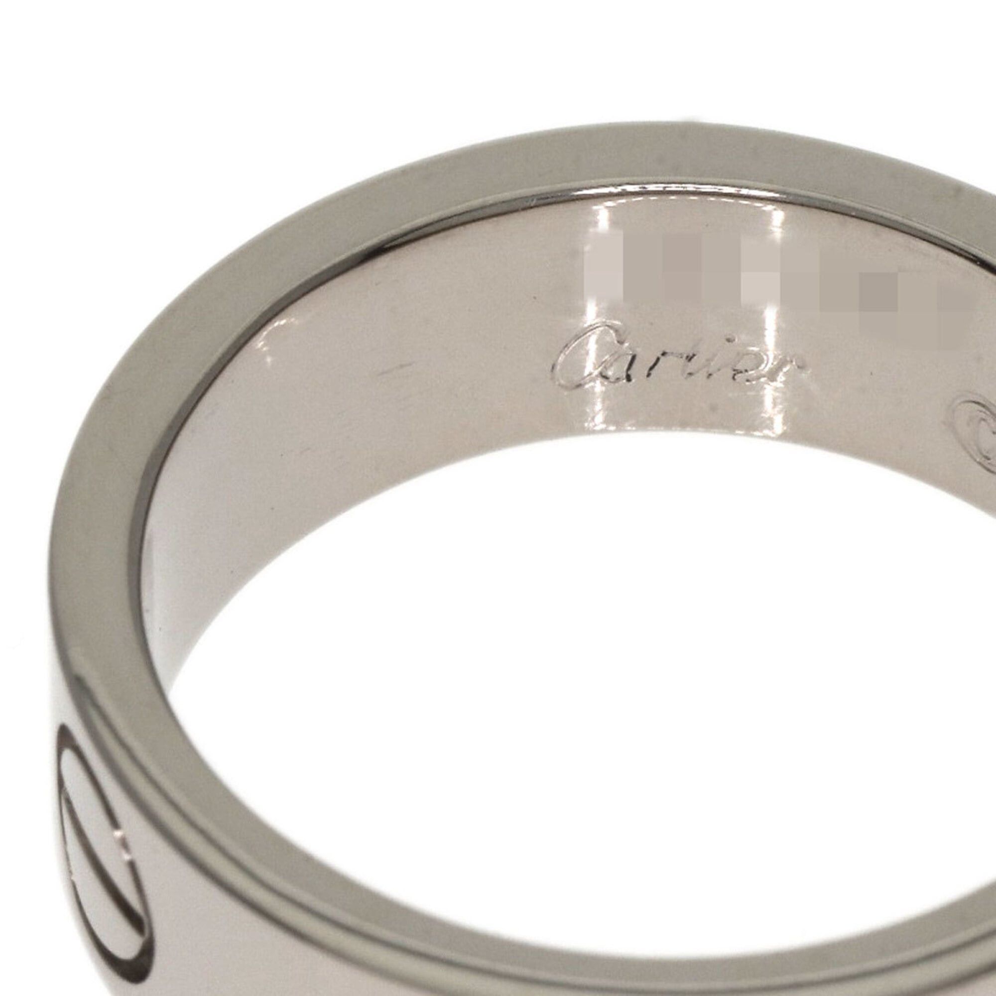 Cartier Cartier Love Ring #49, 18K White Gold, Women's Ring, CARTIER Size ONE SIZE - 7 Thumbnail