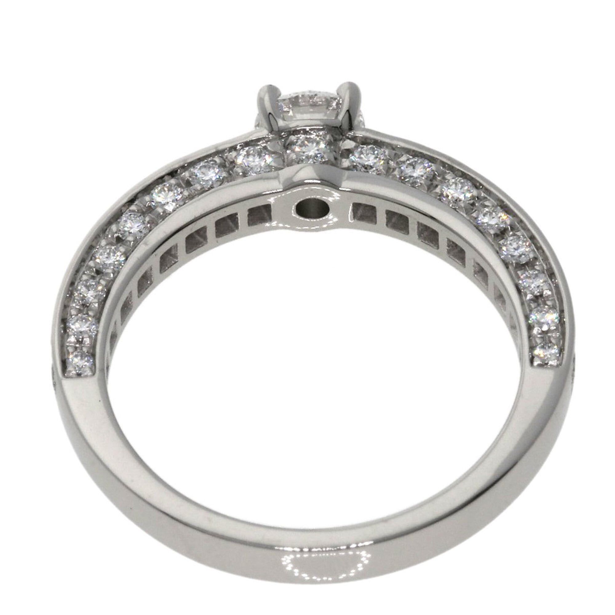 Bvlgari BVLGARI Dedicata Avanecia Diamond Ring, Platinum PT950, Women's. Size ONE SIZE - 4 Thumbnail