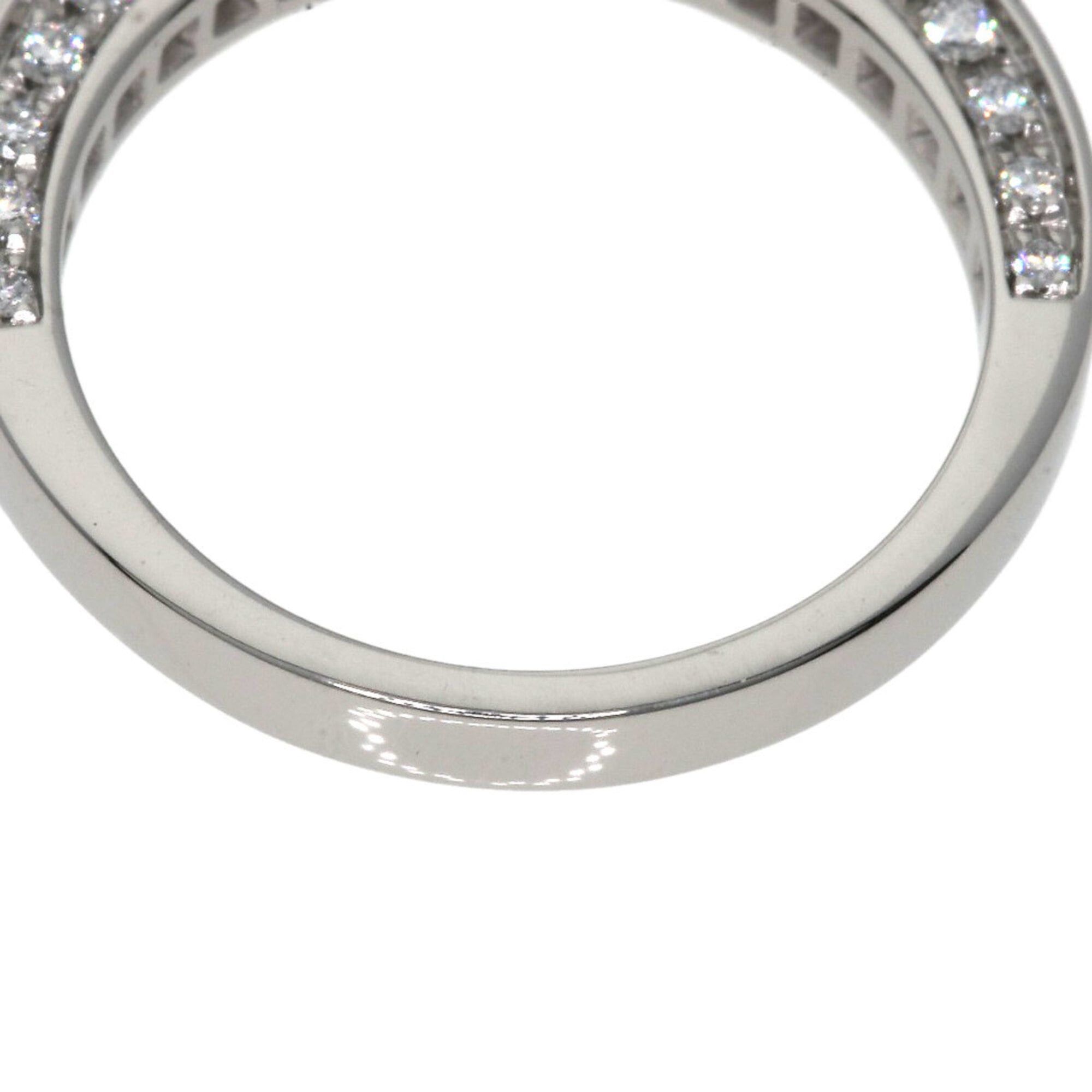 Bvlgari BVLGARI Dedicata Avanecia Diamond Ring, Platinum PT950, Women's. Size ONE SIZE - 8 Thumbnail