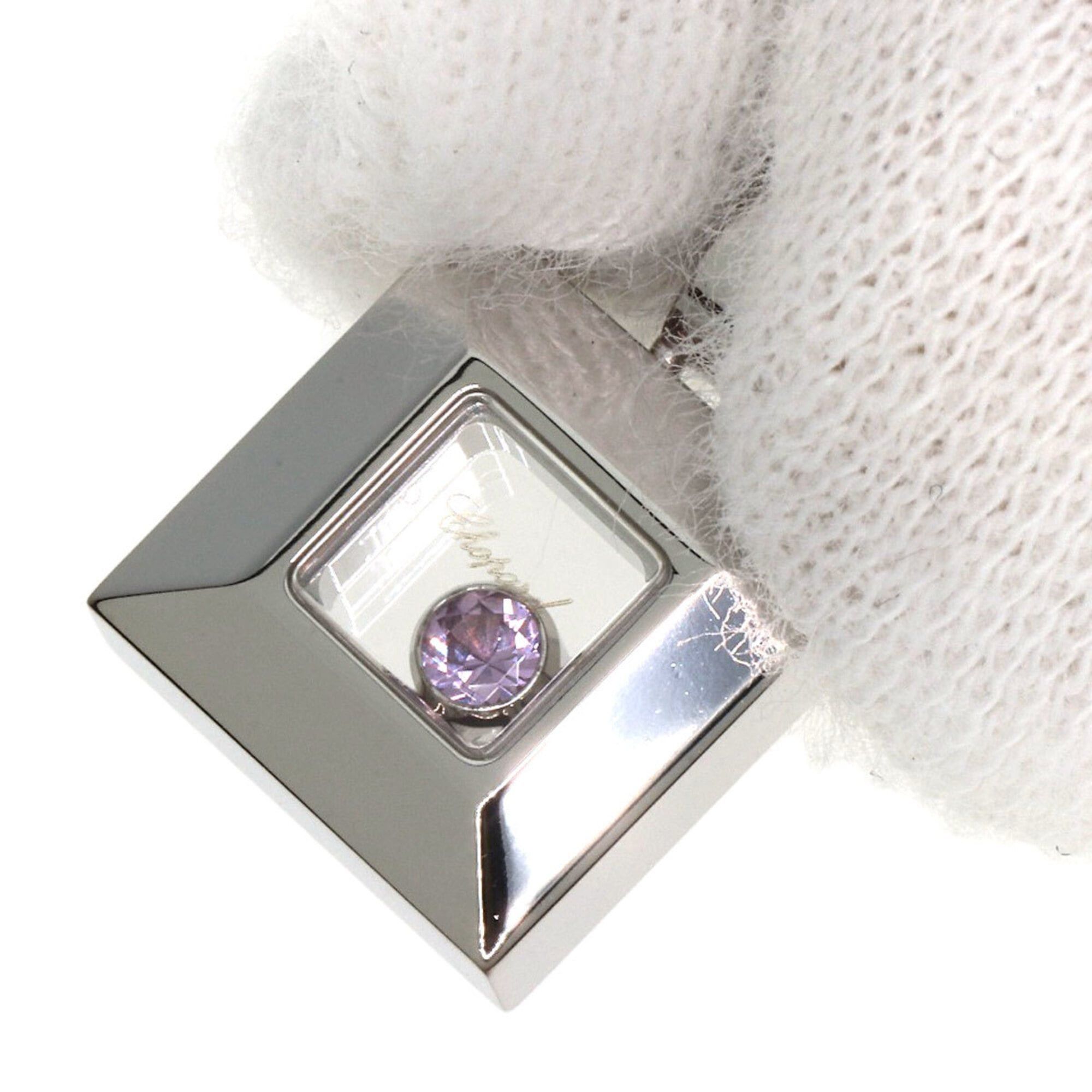 Chopard Chopard Happy Diamonds Pink Sapphire Necklace 18K White Gold Women's Size ONE SIZE - 4 Thumbnail