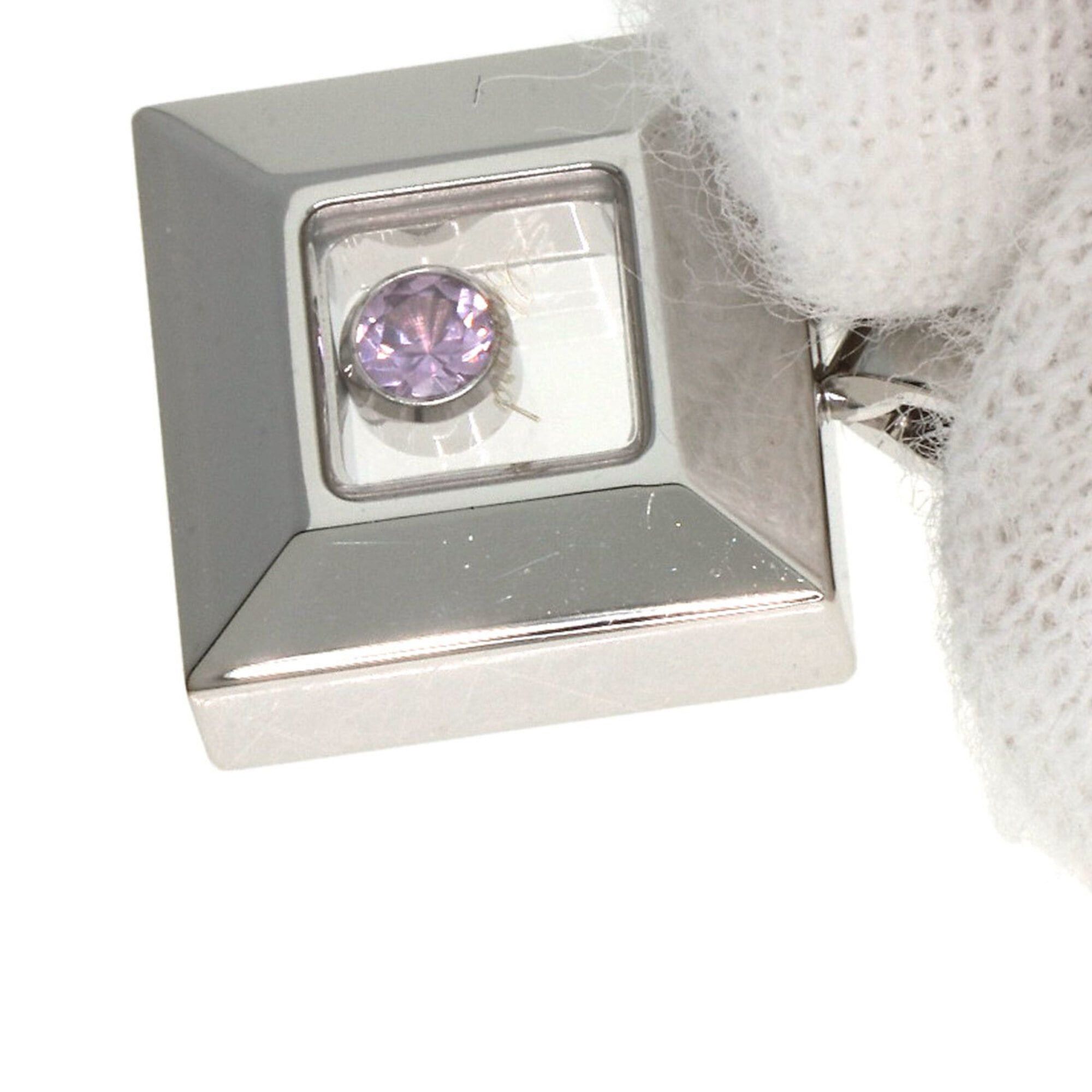 Chopard Chopard Happy Diamonds Pink Sapphire Necklace 18K White Gold Women's Size ONE SIZE - 6 Thumbnail