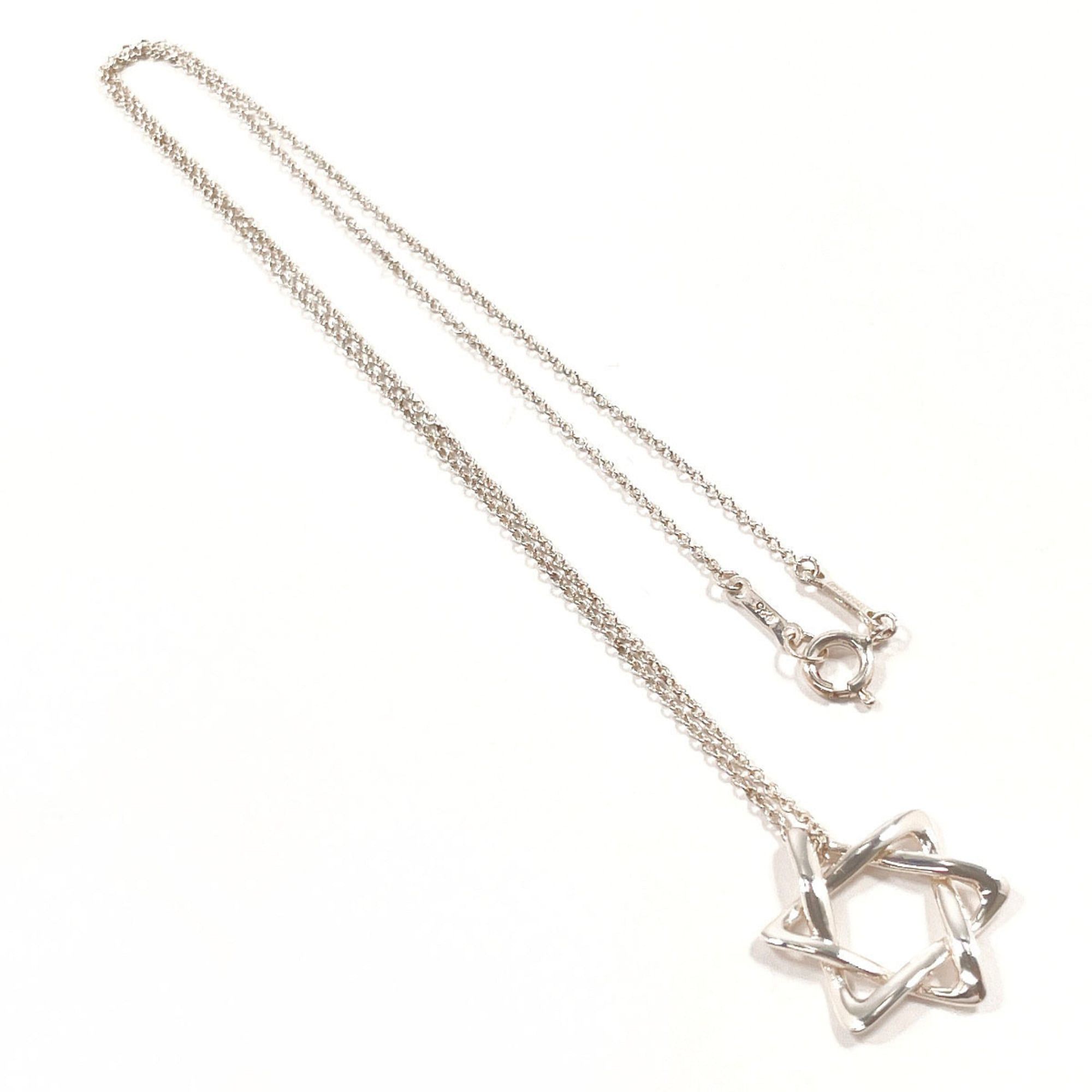 Tiffany & Co. TIFFANY&Co. Tiffany Star of David Elsa Peretti Necklace, Sterling Silver 925, Women's Size ONE SIZE - 3 Thumbnail