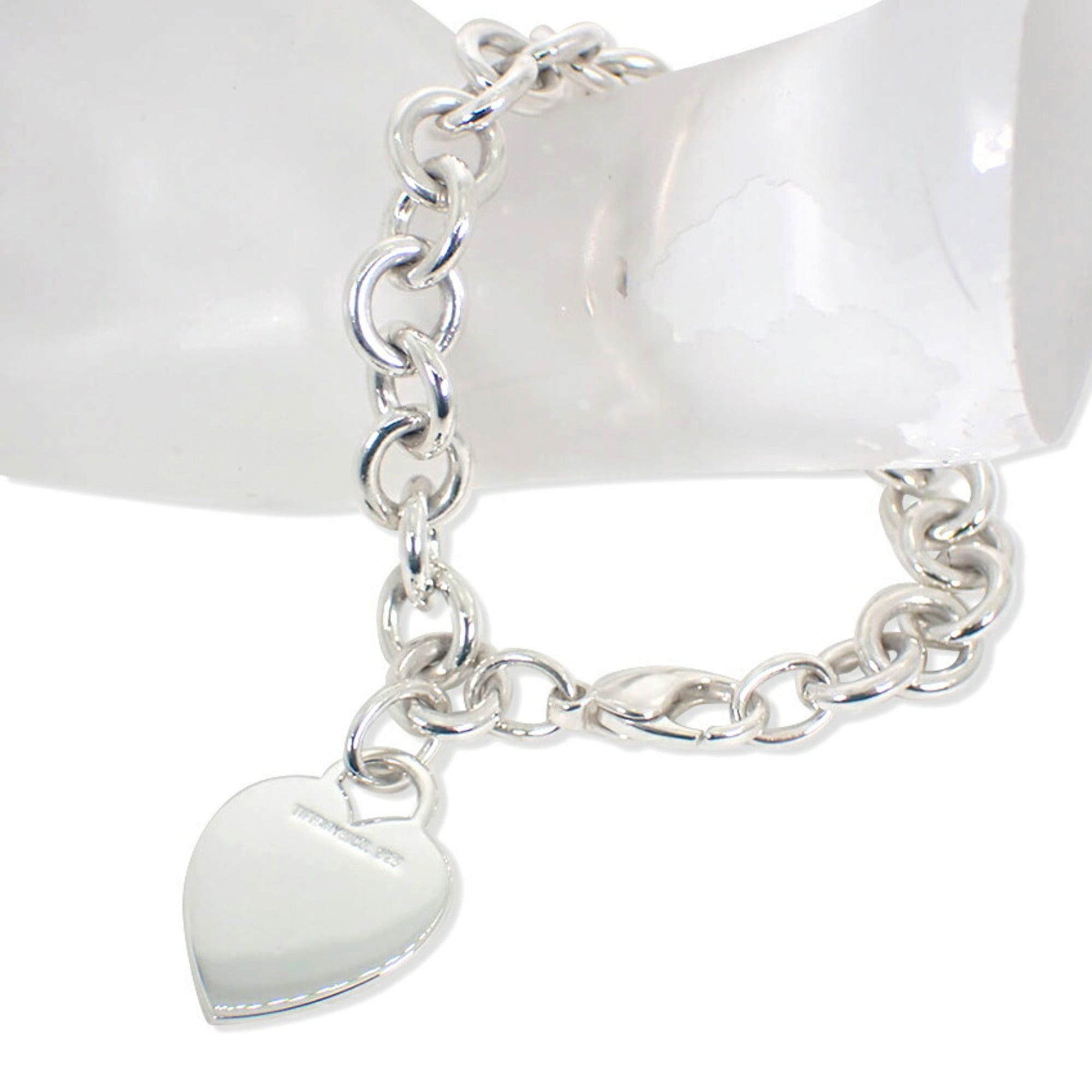 Tiffany & Co. TIFFANY & Co. 925 Heart Tag Bracelet Size ONE SIZE - 2 Thumbnail